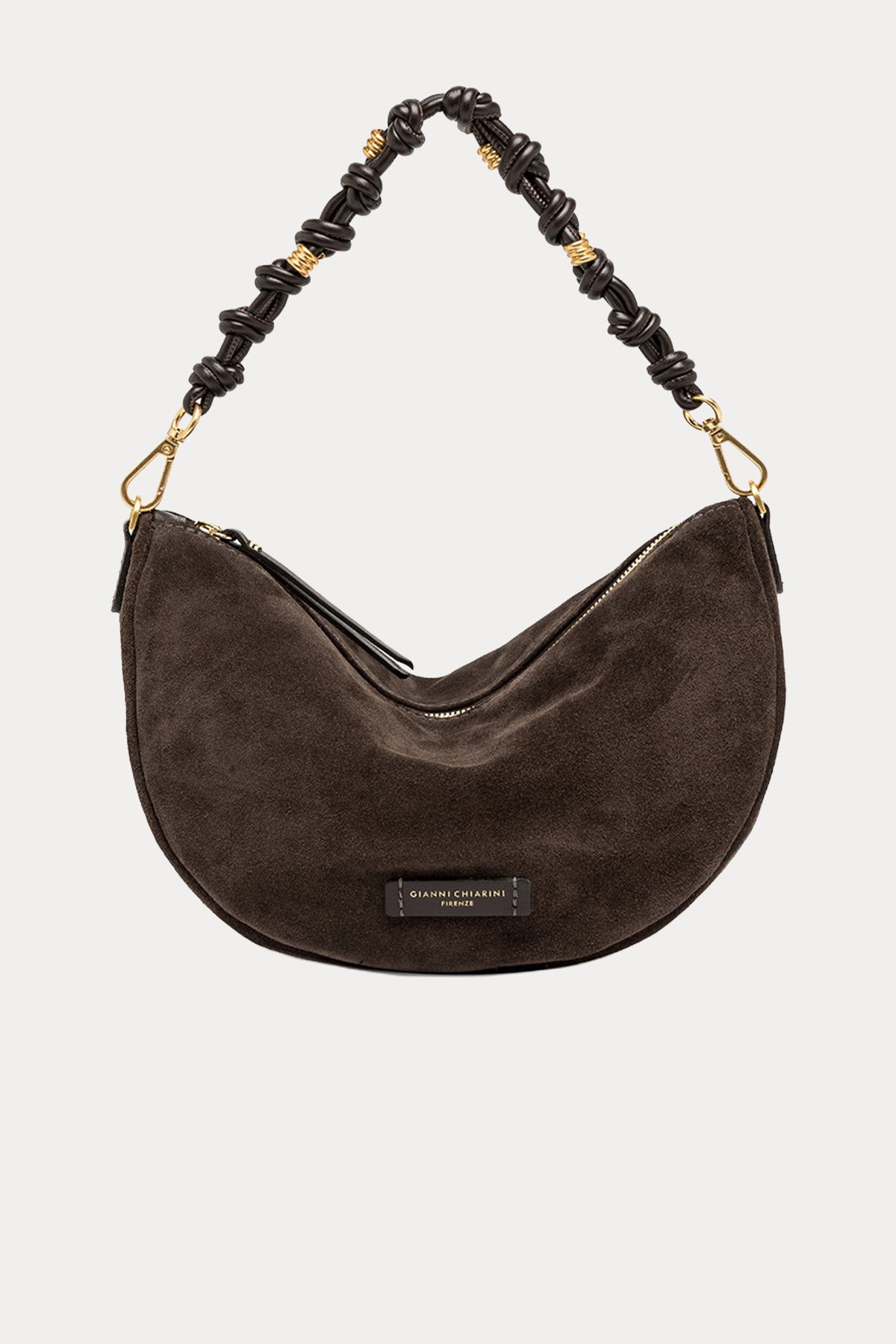 Gianni Chiarini Cleo Süet Omuz Çantası