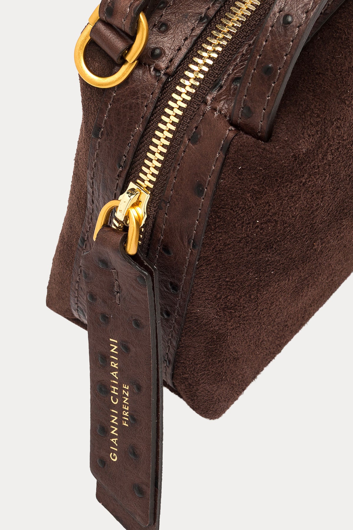 Gianni Chiarini Alifa Süet Omuz Çantası