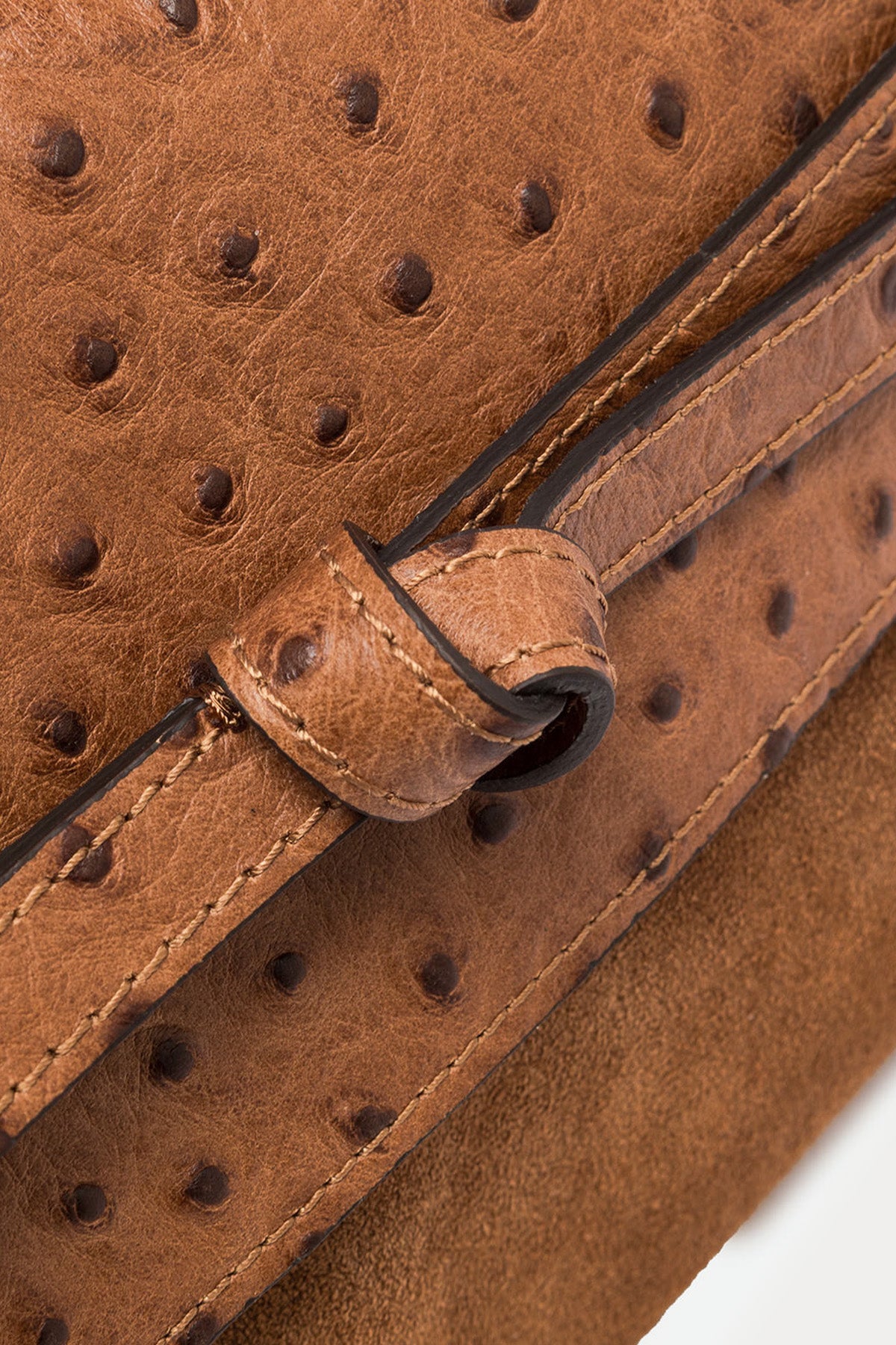 Gianni Chiarini Belty Süet Deri Clutch Çanta
