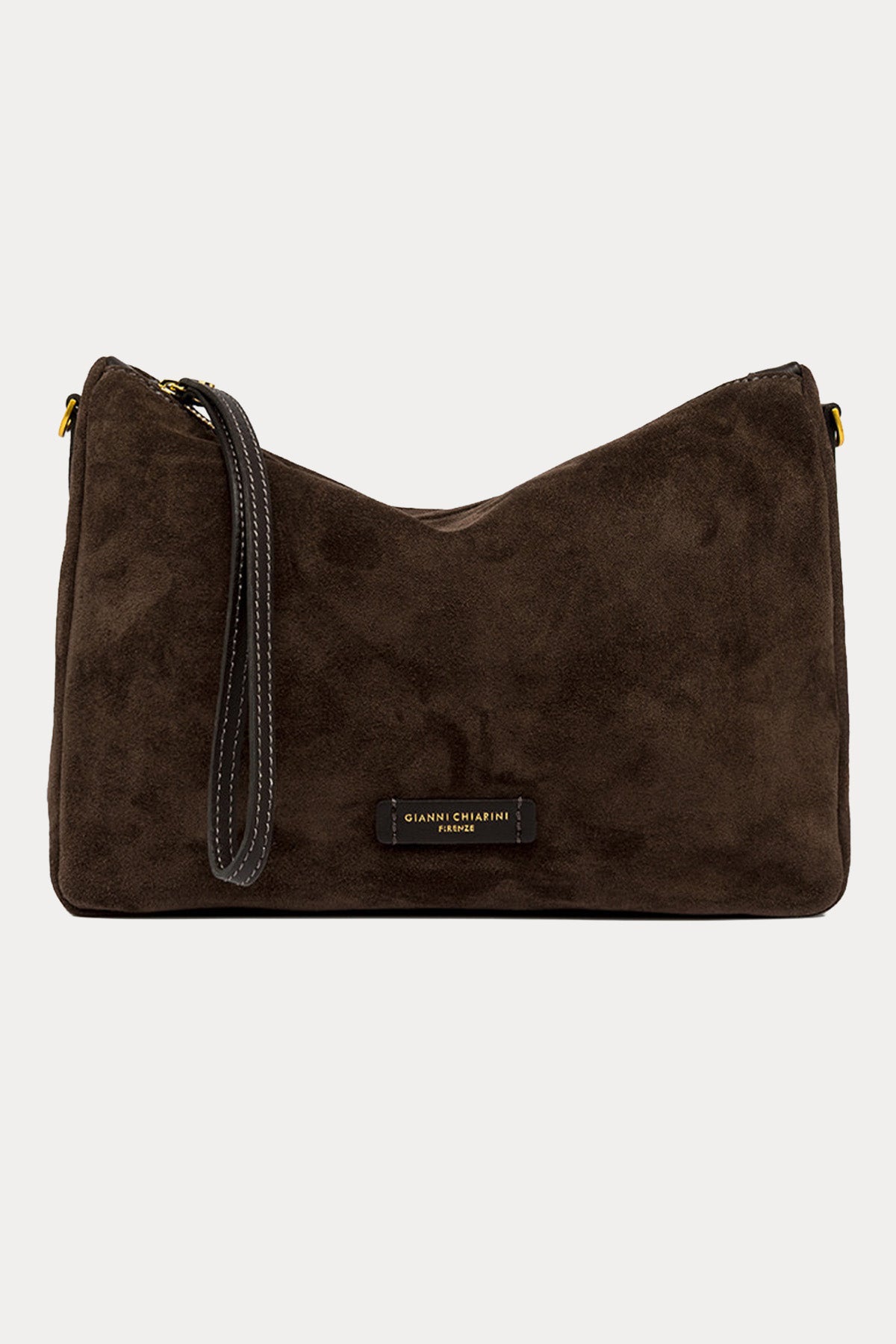 Gianni Chiarini Nora Pouch Süet Clutch Çanta