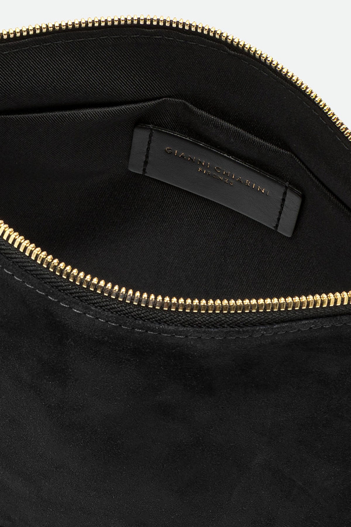 Gianni Chiarini Nora Pouch Süet Clutch Çanta