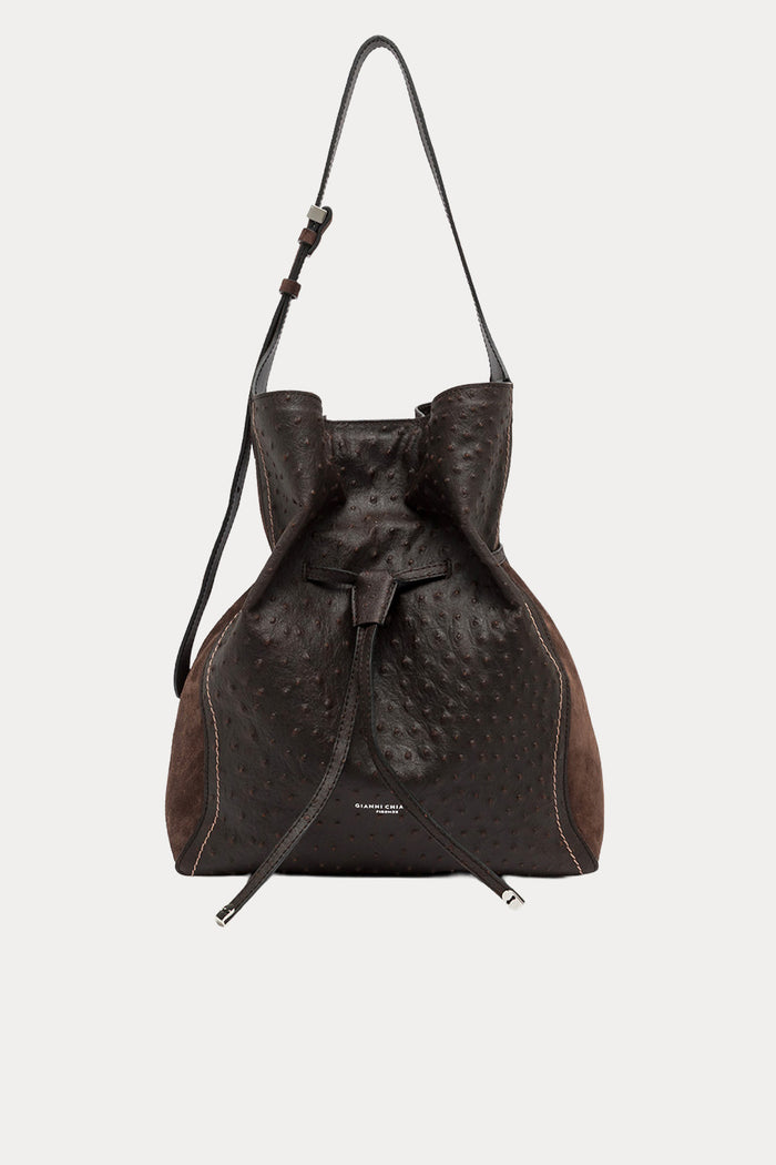 Gianni Chiarini Sienna Süet Deri Çanta