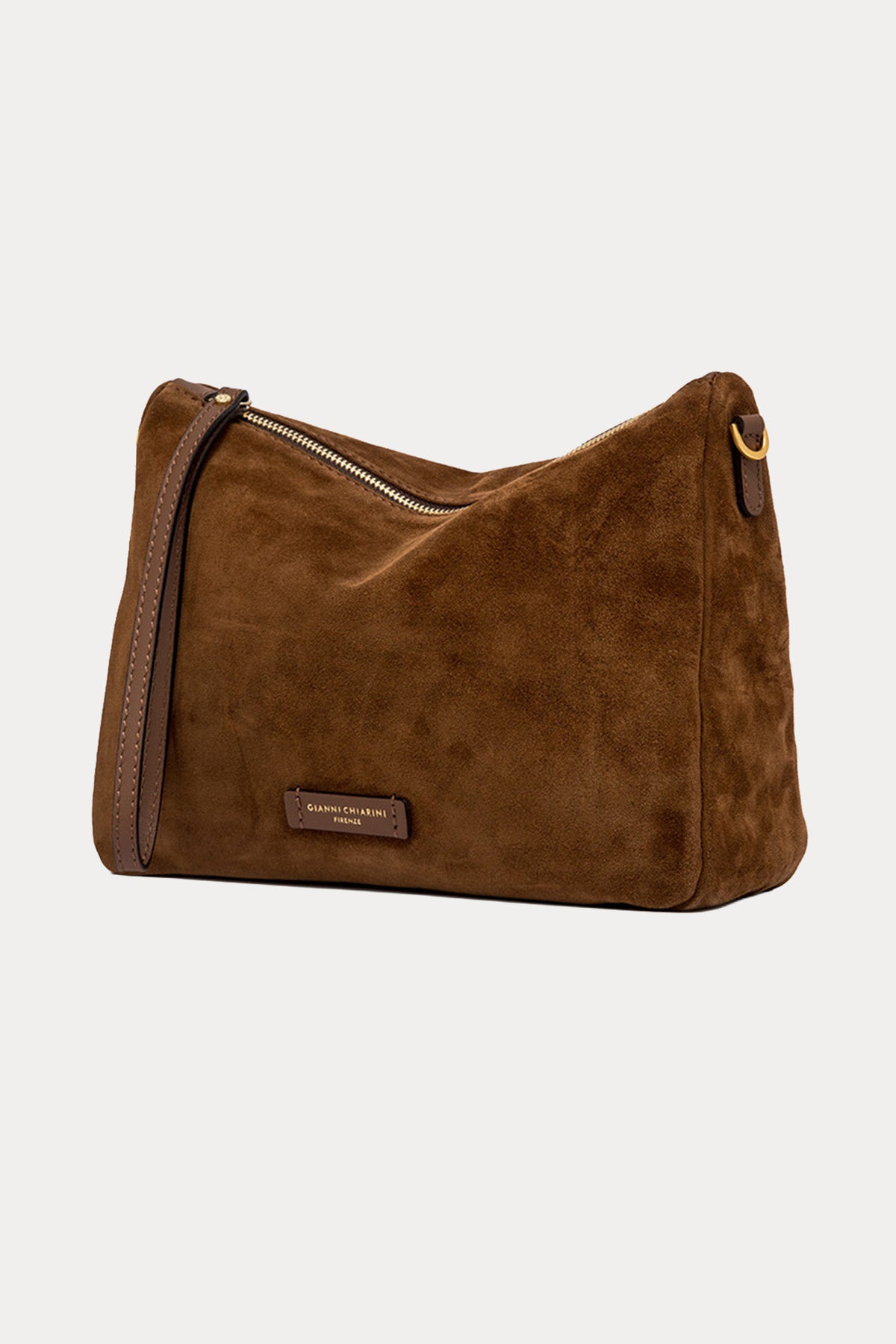 Gianni Chiarini Nora Pouch Süet Clutch Çanta