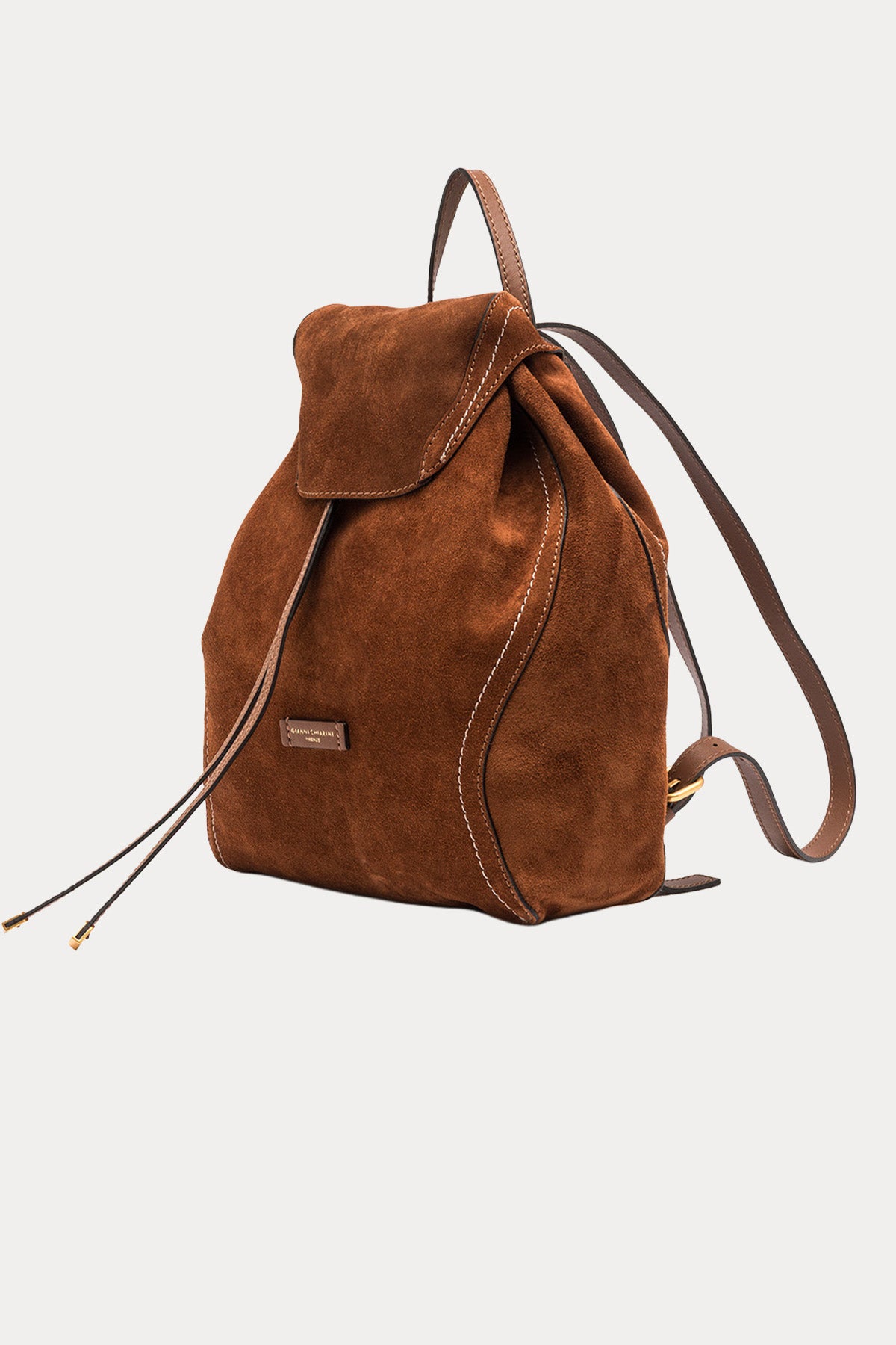 Gianni Chiarini Violette Süet Sırt Çantası