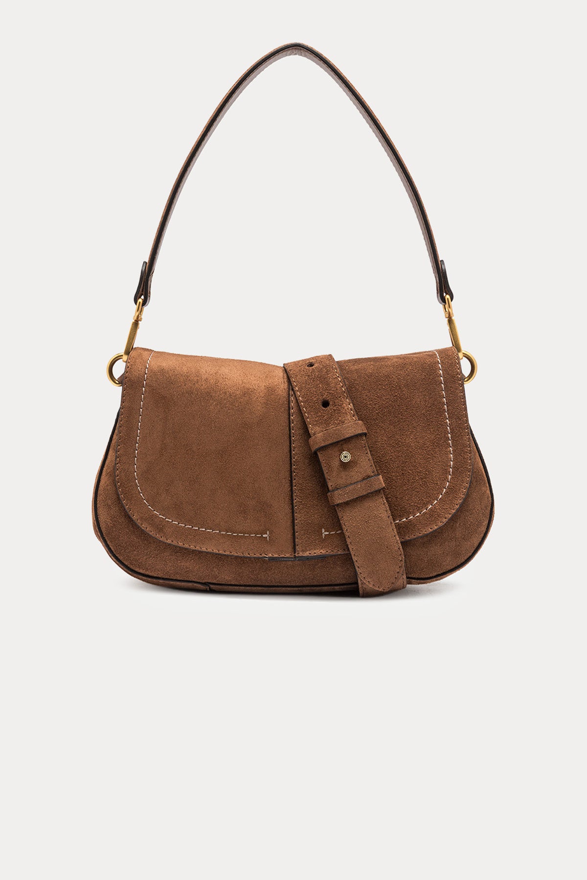 Gianni Chiarini Fanny Süet Omuz Çantası