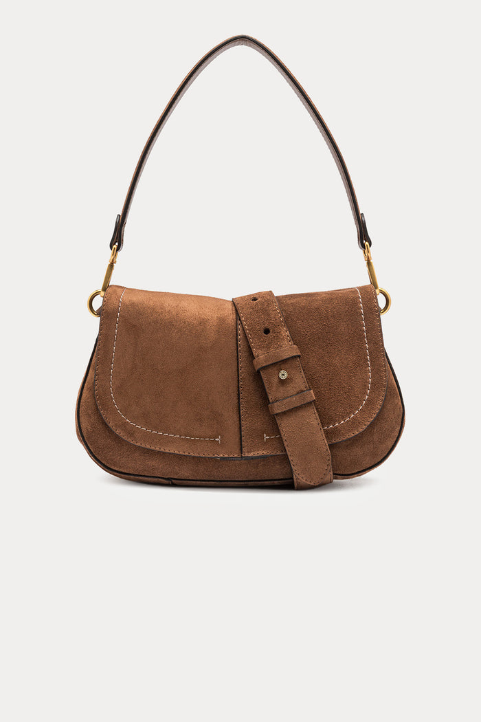Gianni Chiarini Fanny Süet Omuz Çantası
