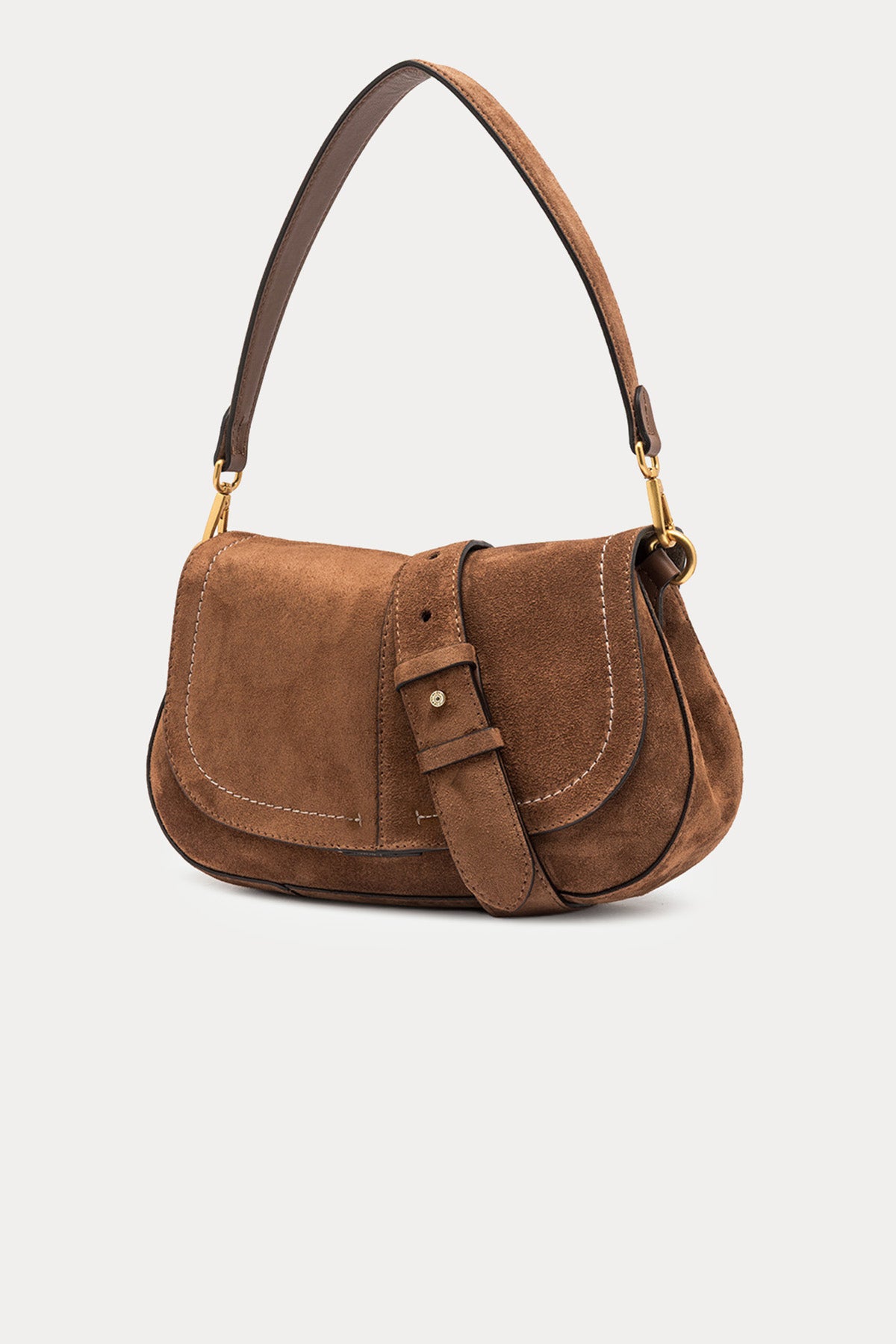 Gianni Chiarini Fanny Süet Omuz Çantası