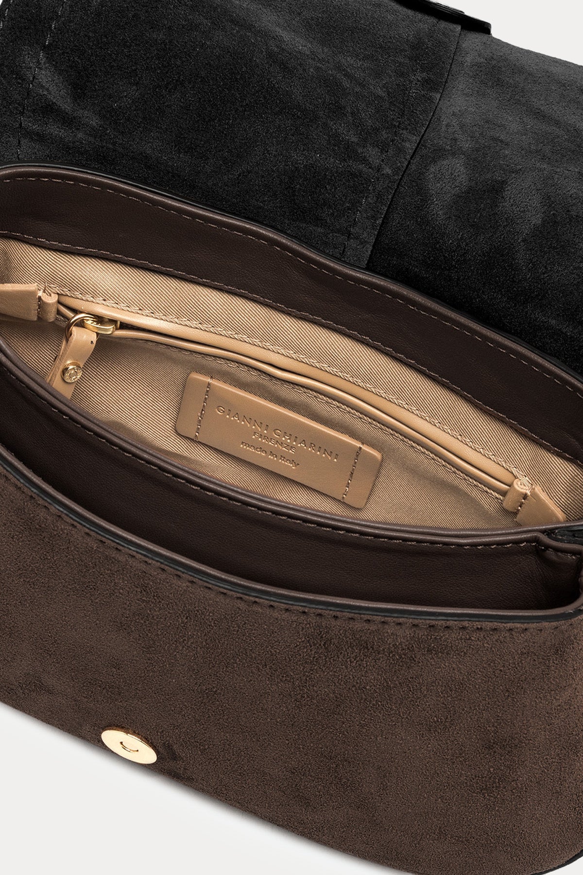 Gianni Chiarini Fanny Süet Omuz Çantası
