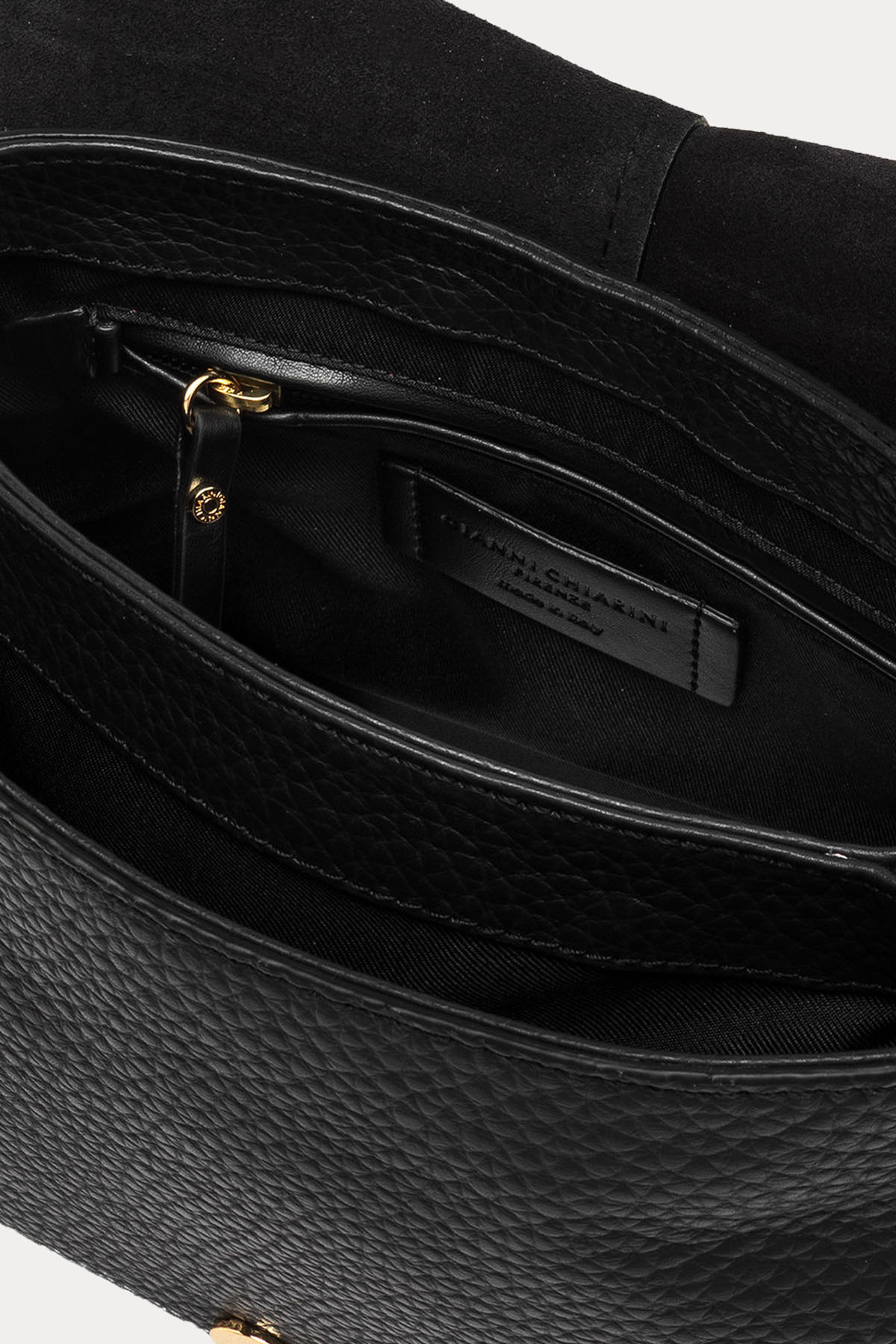 Gianni Chiarini Helena Round Deri Omuz Çantası