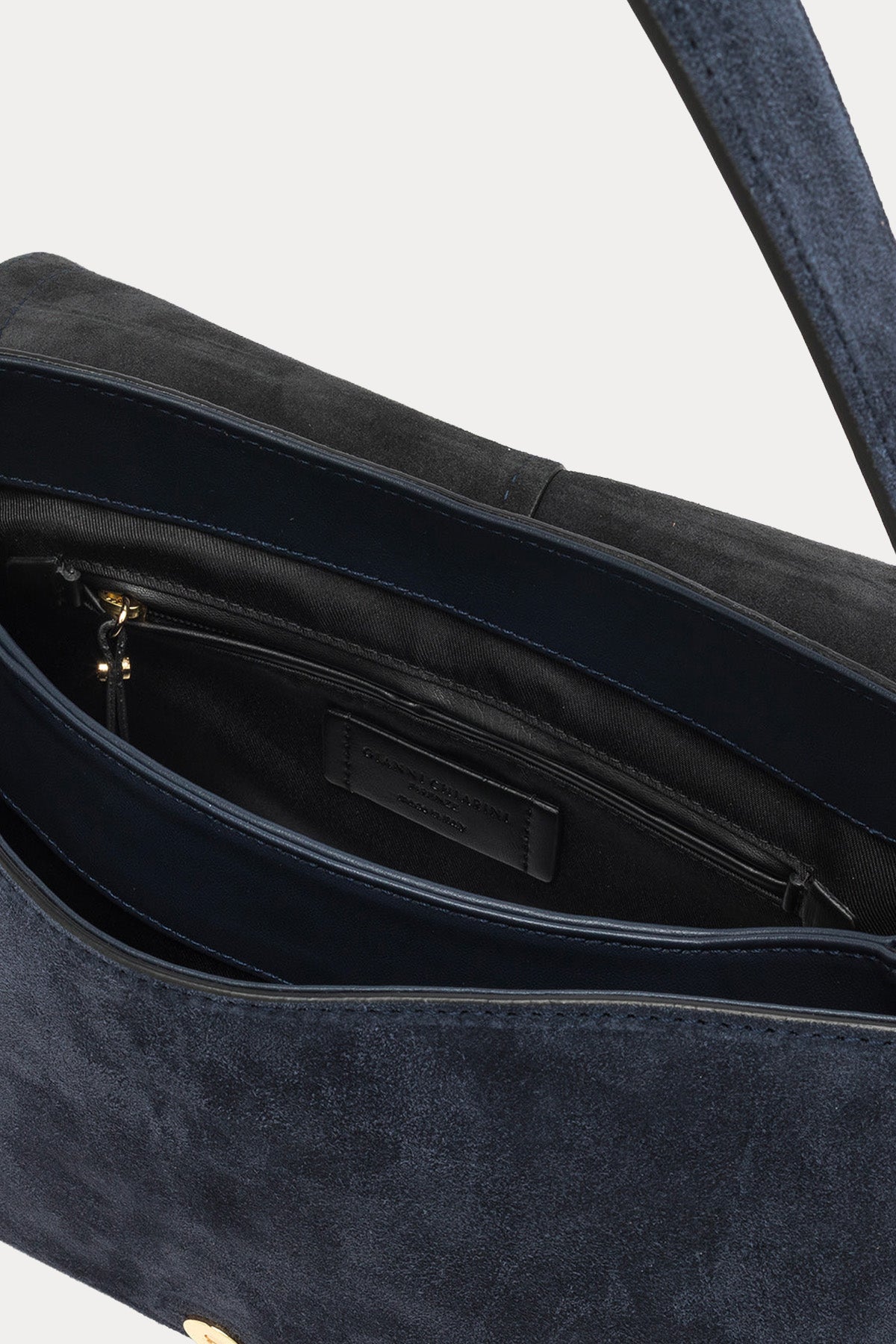Gianni Chiarini Helena Round Süet Omuz Çantası