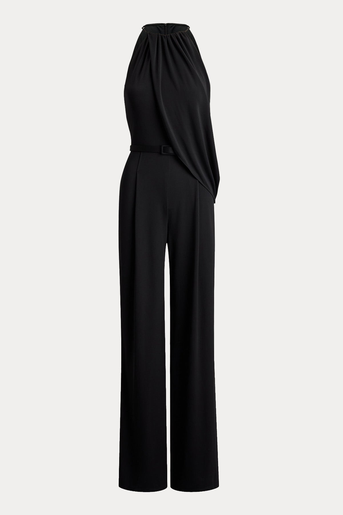 Polo Ralph Lauren Wide Leg Kemerli Streç Abiye Tulum