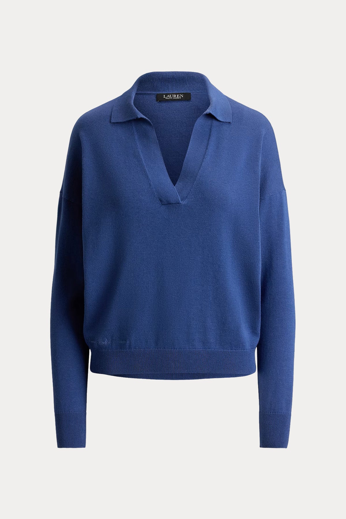 Polo Ralph Lauren Comfort Fit Polo V Yaka İnce Örgü Triko
