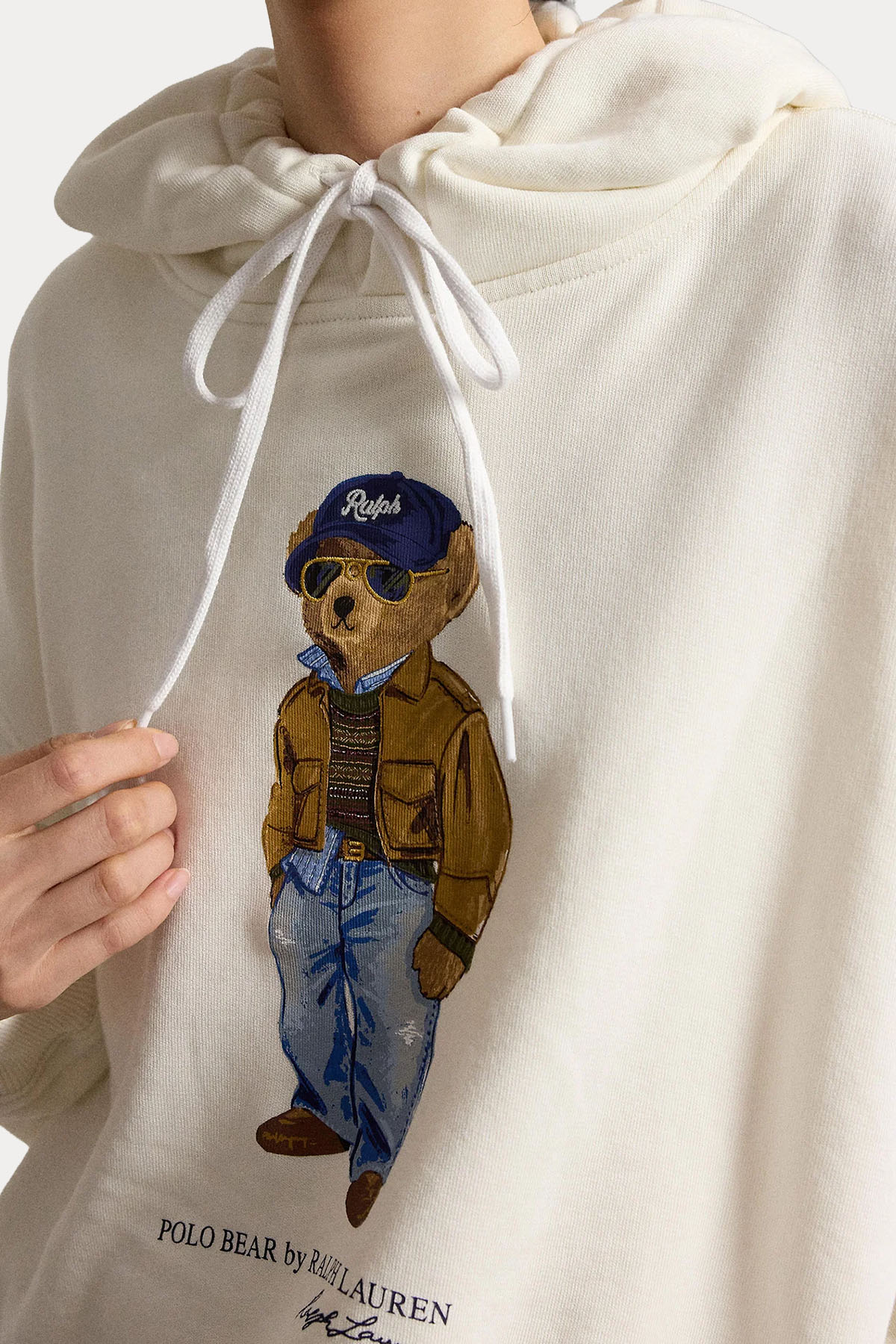 Polo Ralph Lauren Relaxed Fit Polo Bear Kapüşonlu Sweatshirt