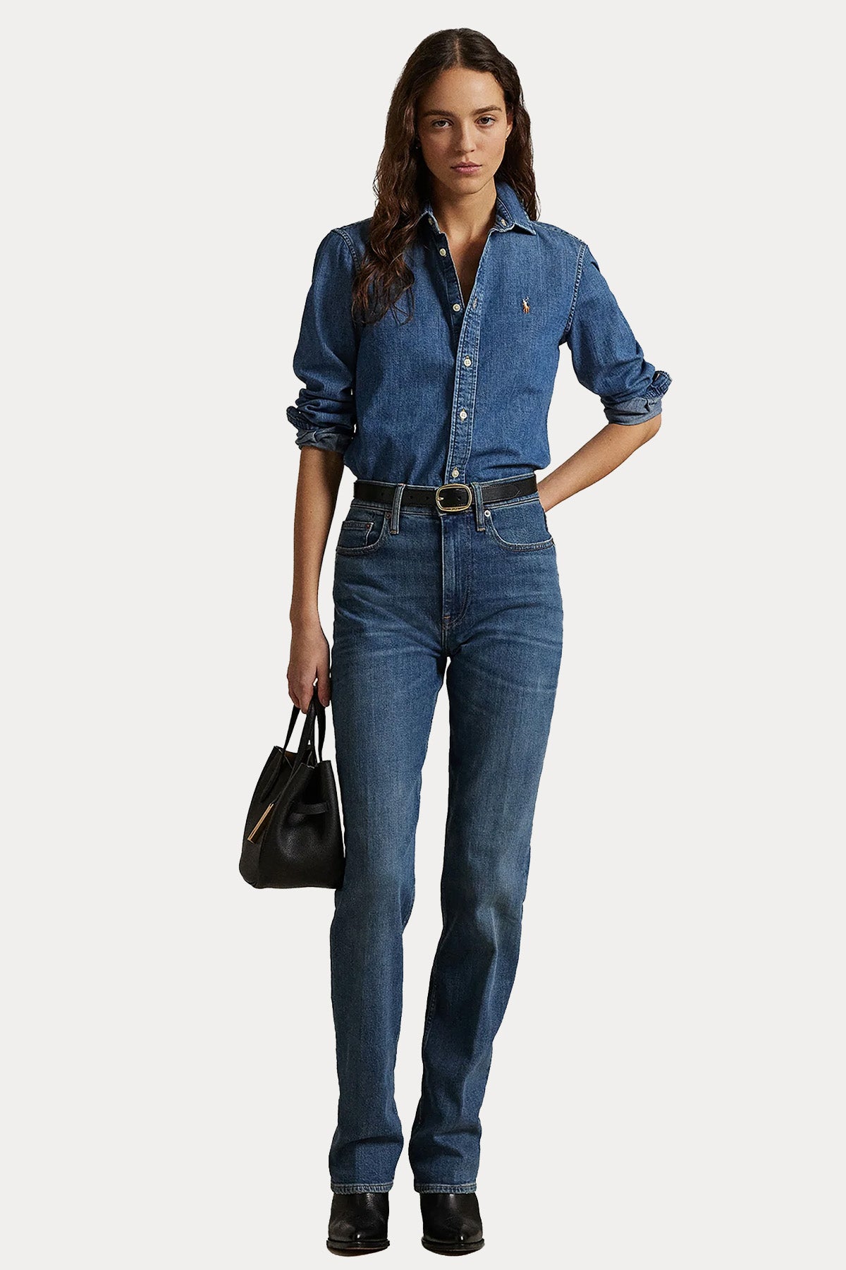 Polo Ralph Lauren Straight Fit Yıkamalı Jeans