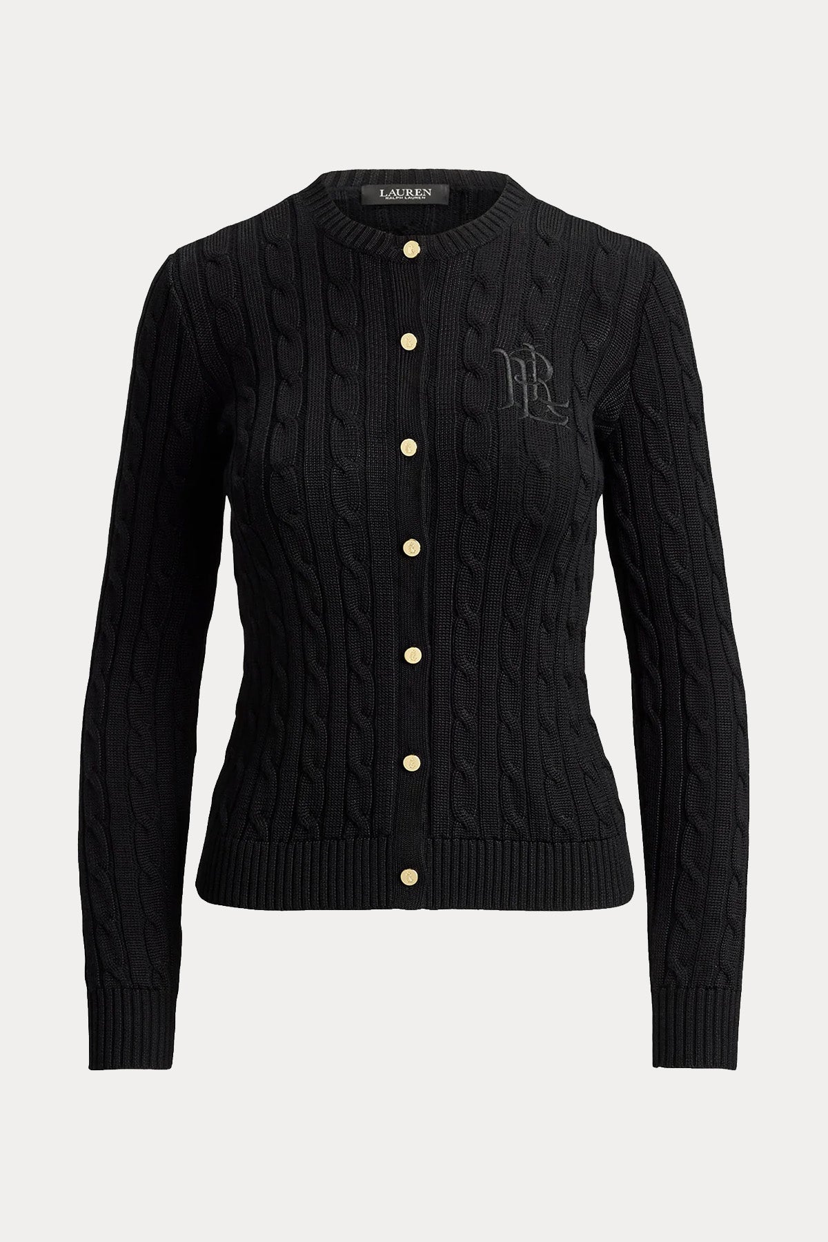 Polo Ralph Lauren Slim Fit Logolu Saç Örgü Triko Ceket
