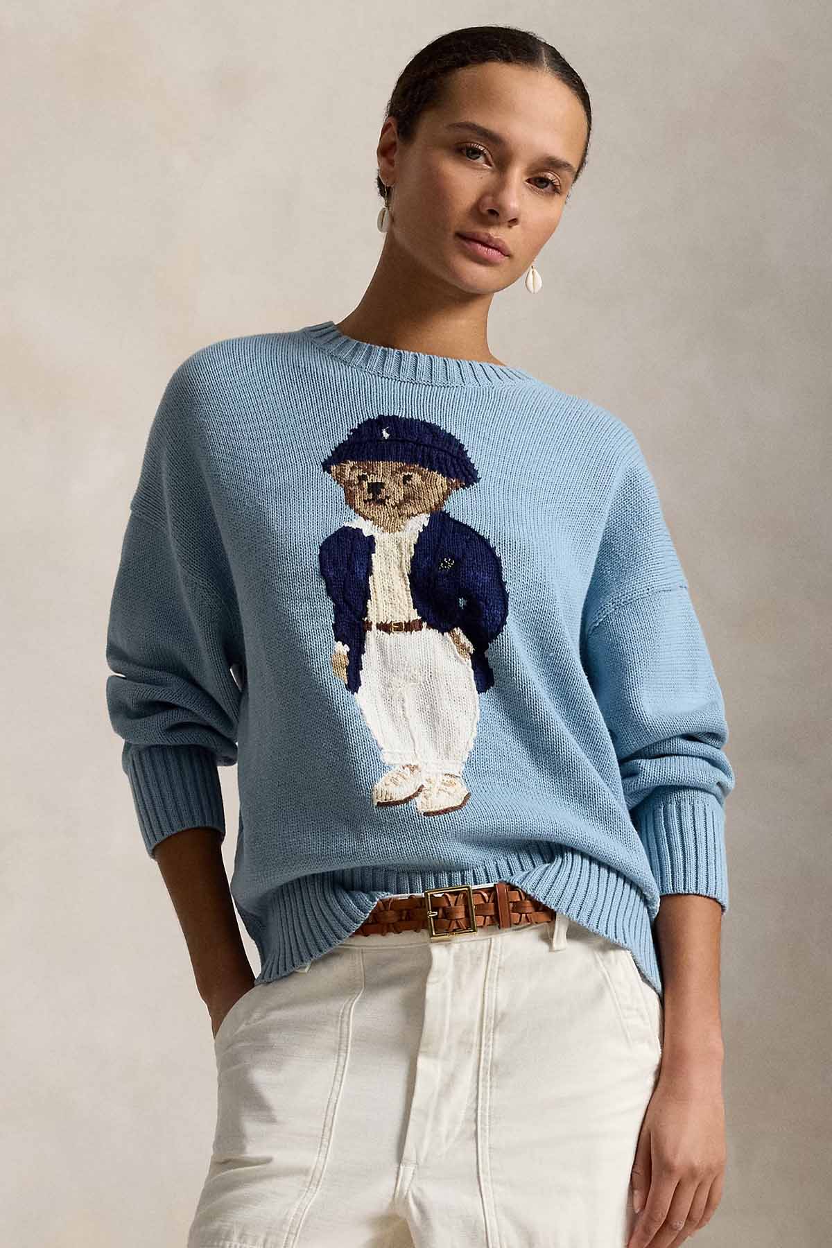 Polo Ralph Lauren Relaxed Fit Polo Bear Örgü Triko