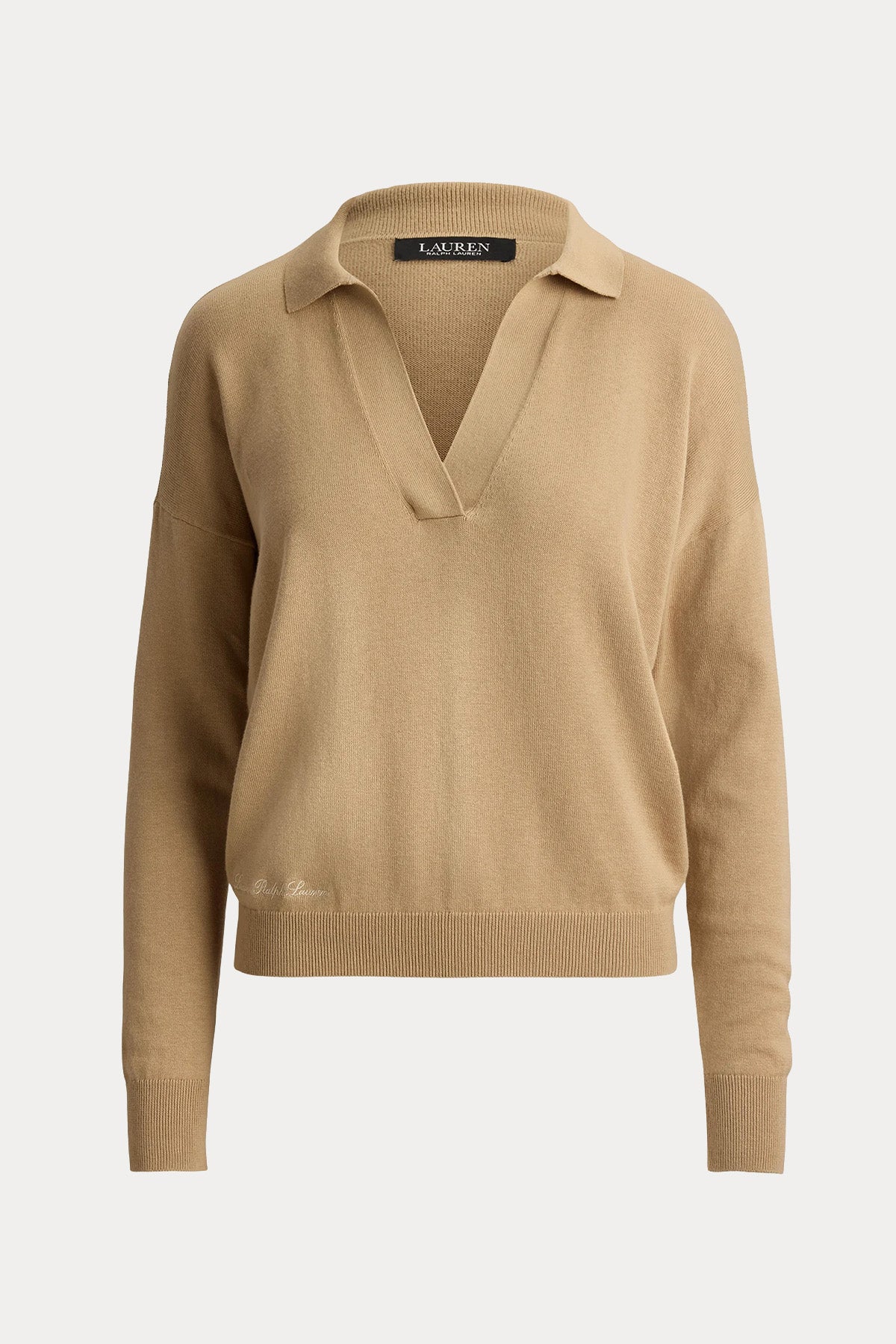 Polo Ralph Lauren Regular Fit İnce Örgü Polo Yaka Triko