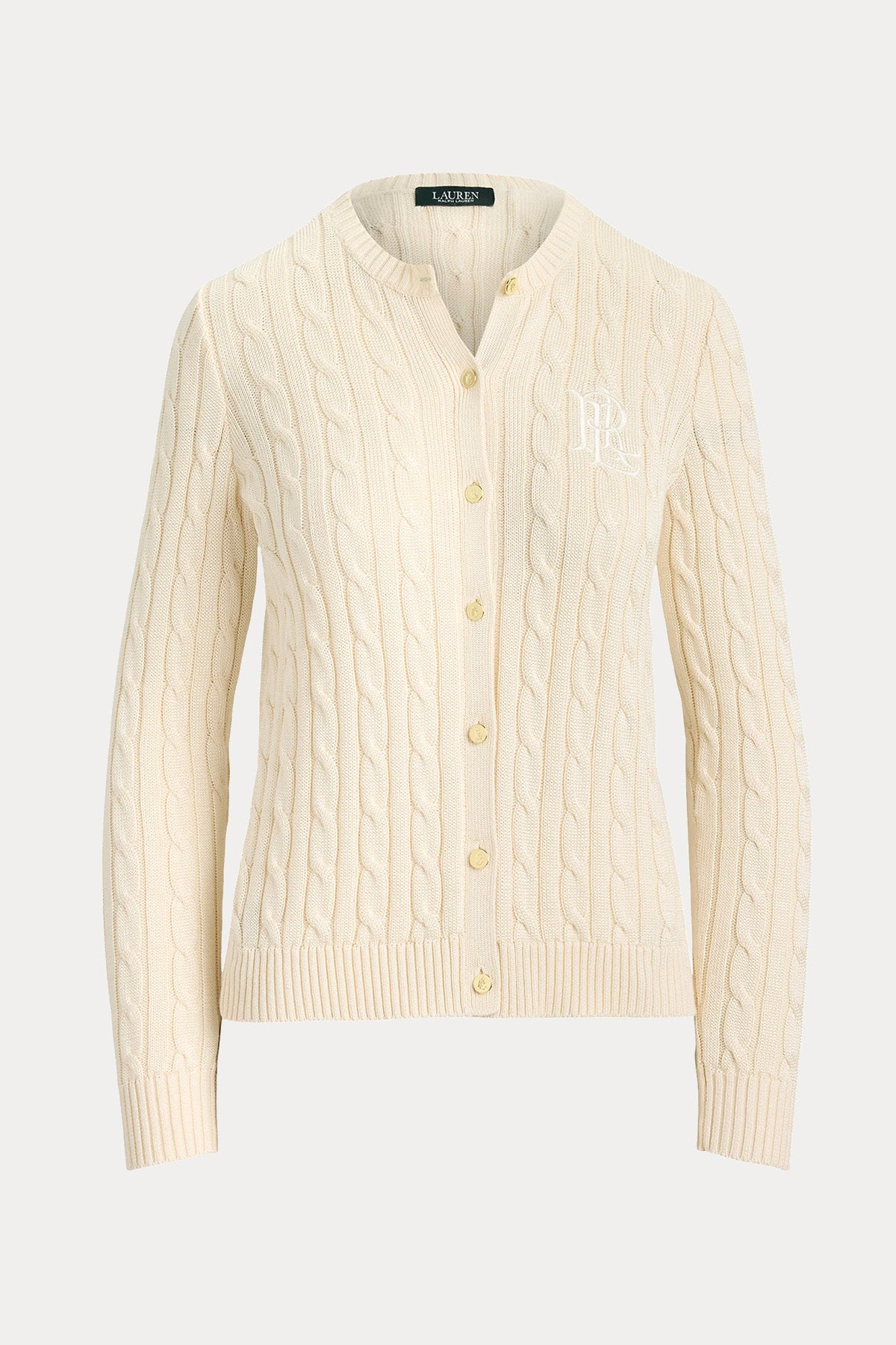Polo Ralph Lauren Slim Fit Logolu Saç Örgü Triko Ceket