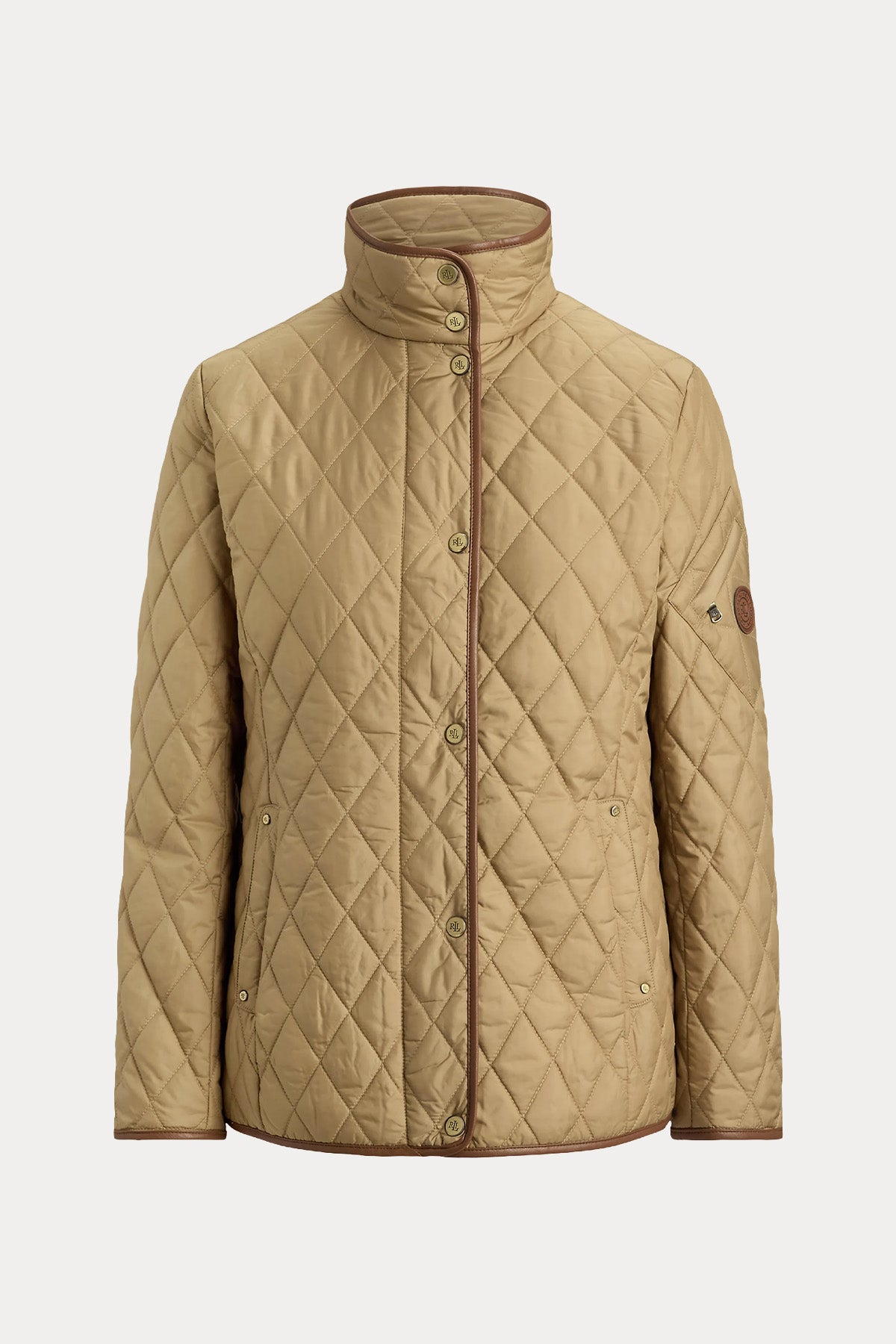 Polo Ralph Lauren Dik Yaka Kapitone Desenli Mont Ceket