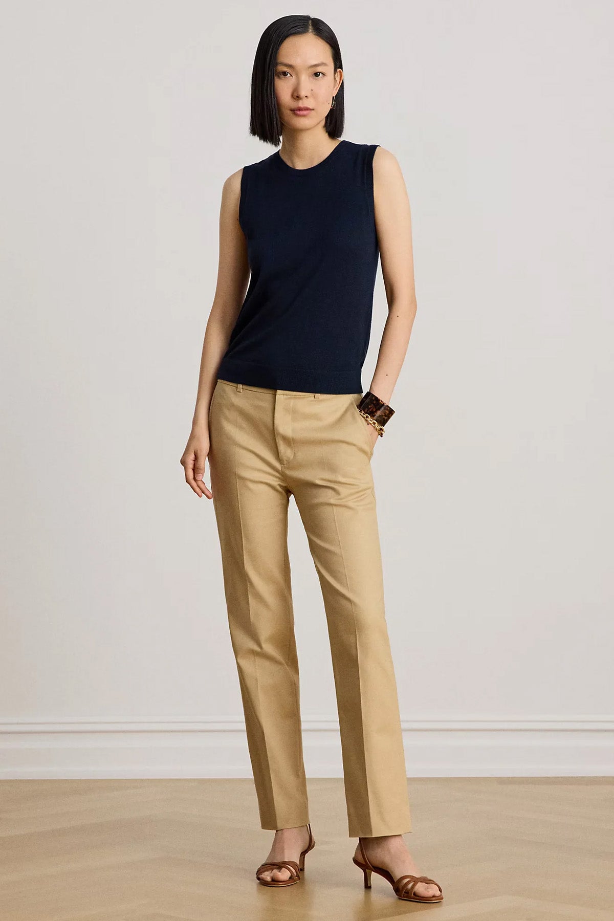Polo Ralph Lauren Slim Fit Yandan Cepli Cigarette Pantolon