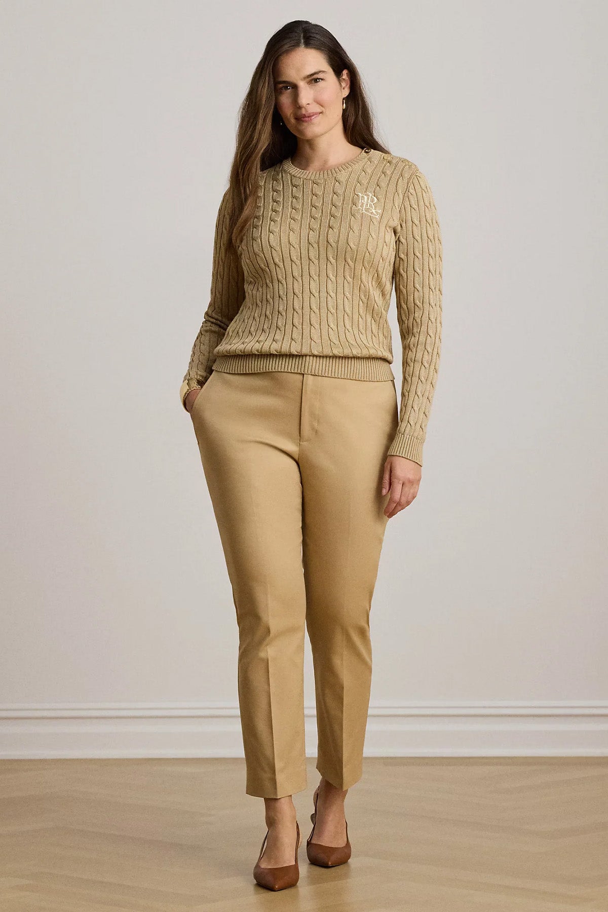 Polo Ralph Lauren Slim Fit Yandan Cepli Cigarette Pantolon