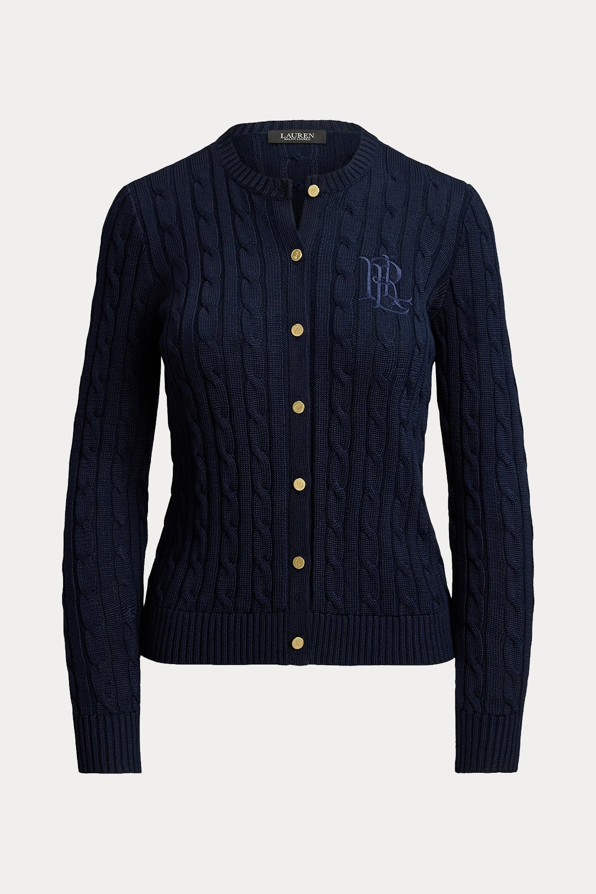 Polo Ralph Lauren Slim Fit Logolu Saç Örgü Triko Ceket