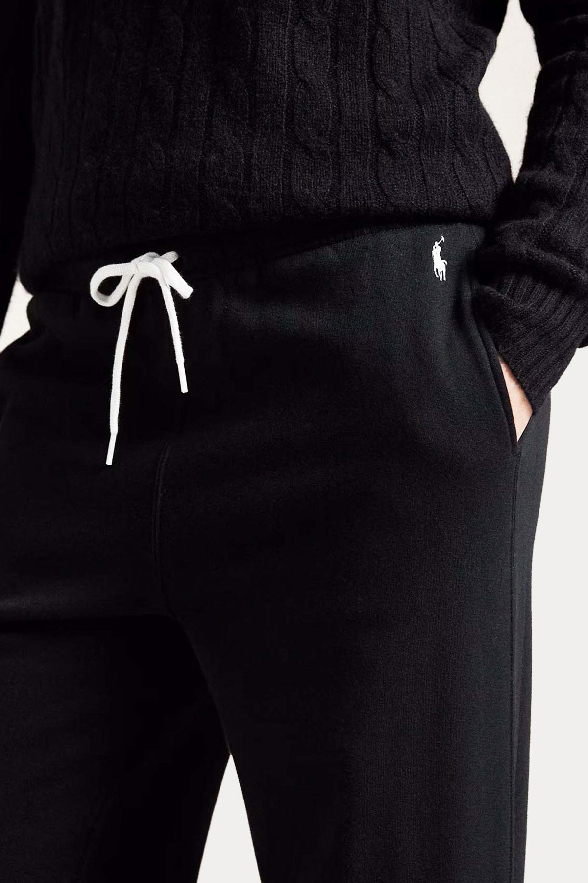 Polo Ralph Lauren Beli Lastikli Geniş Paça Şardonlu Eşofman Altı