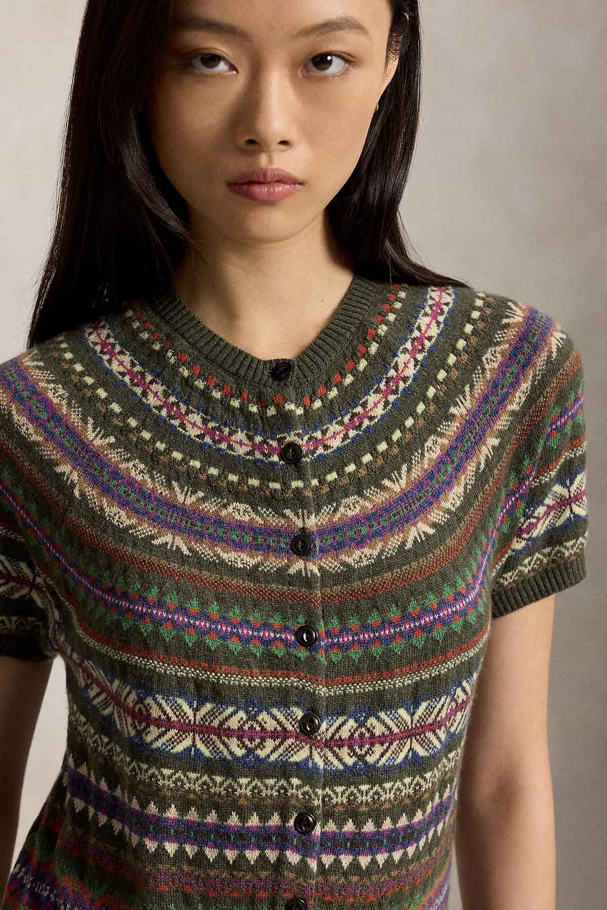 Polo Ralph Lauren Volanlı Poplin Midi Kombin Elbise