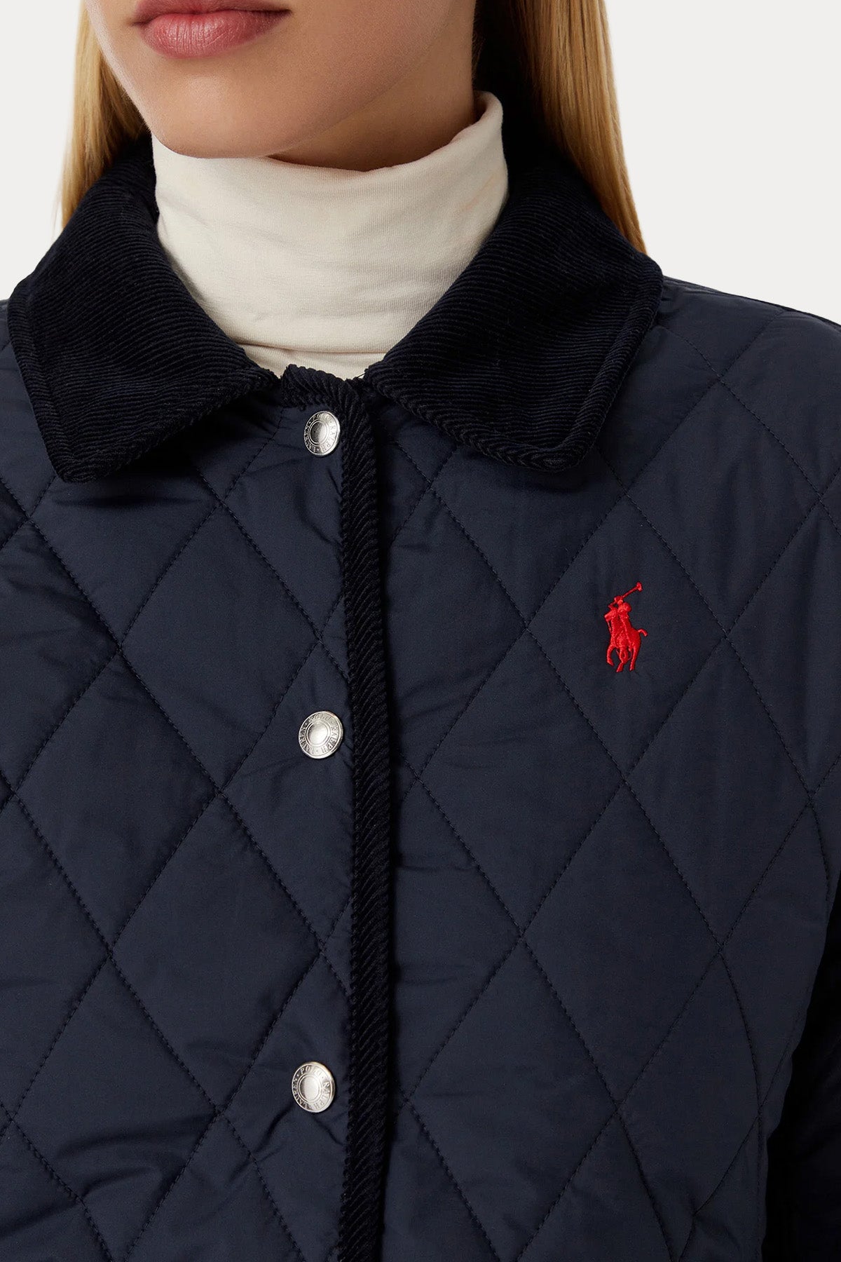 Polo Ralph Lauren Kapitone Desenli Mont Ceket