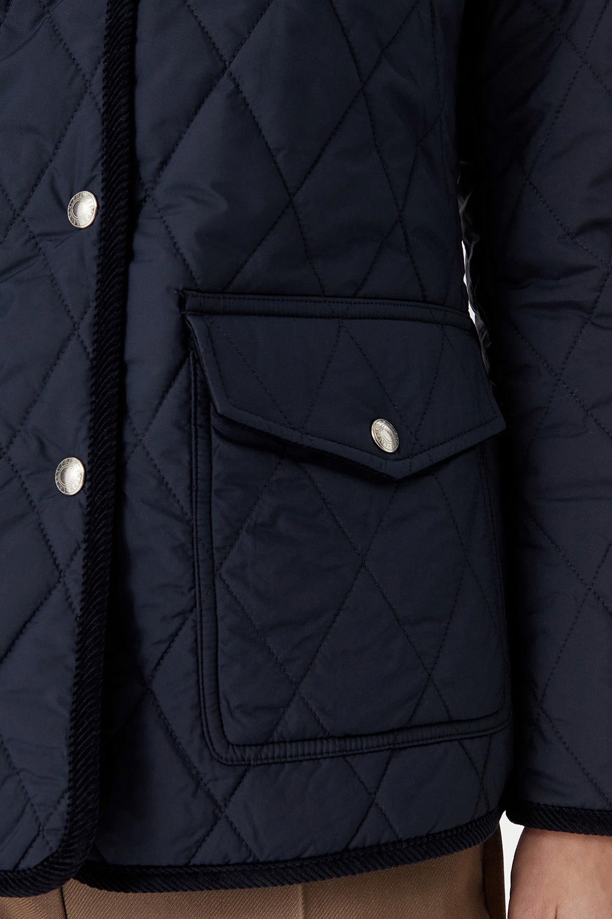 Polo Ralph Lauren Kapitone Desenli Mont Ceket