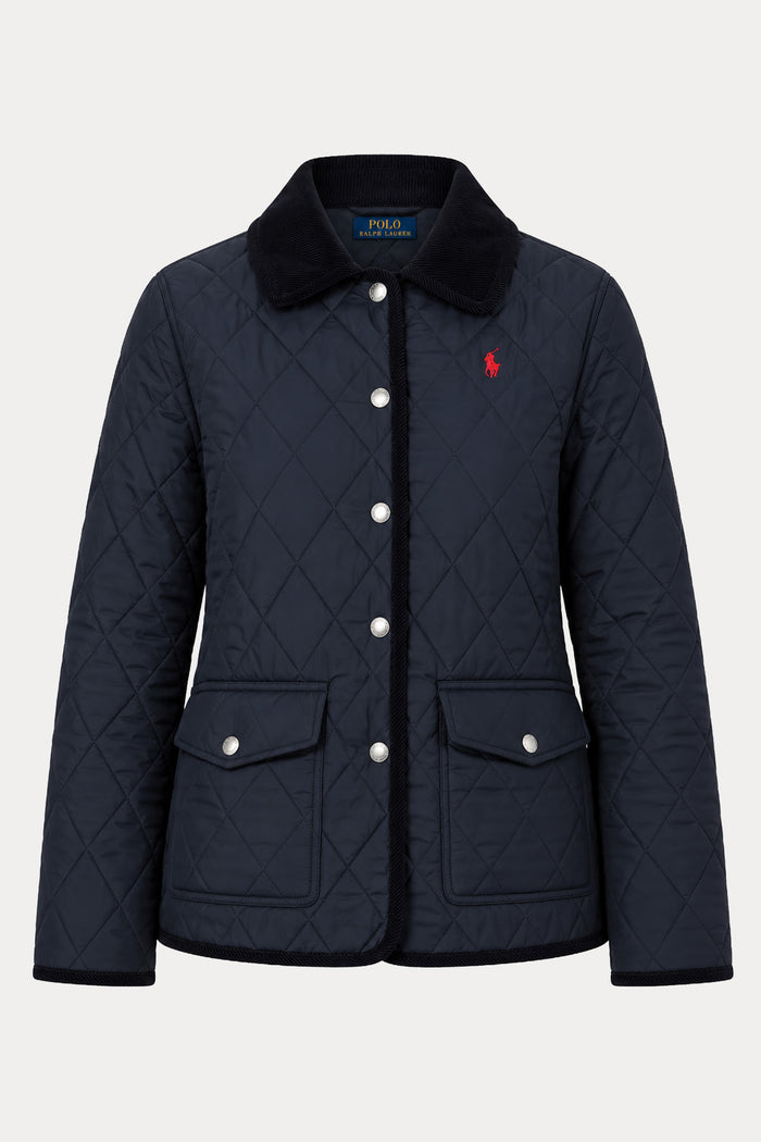 Polo Ralph Lauren Kapitone Desenli Mont Ceket