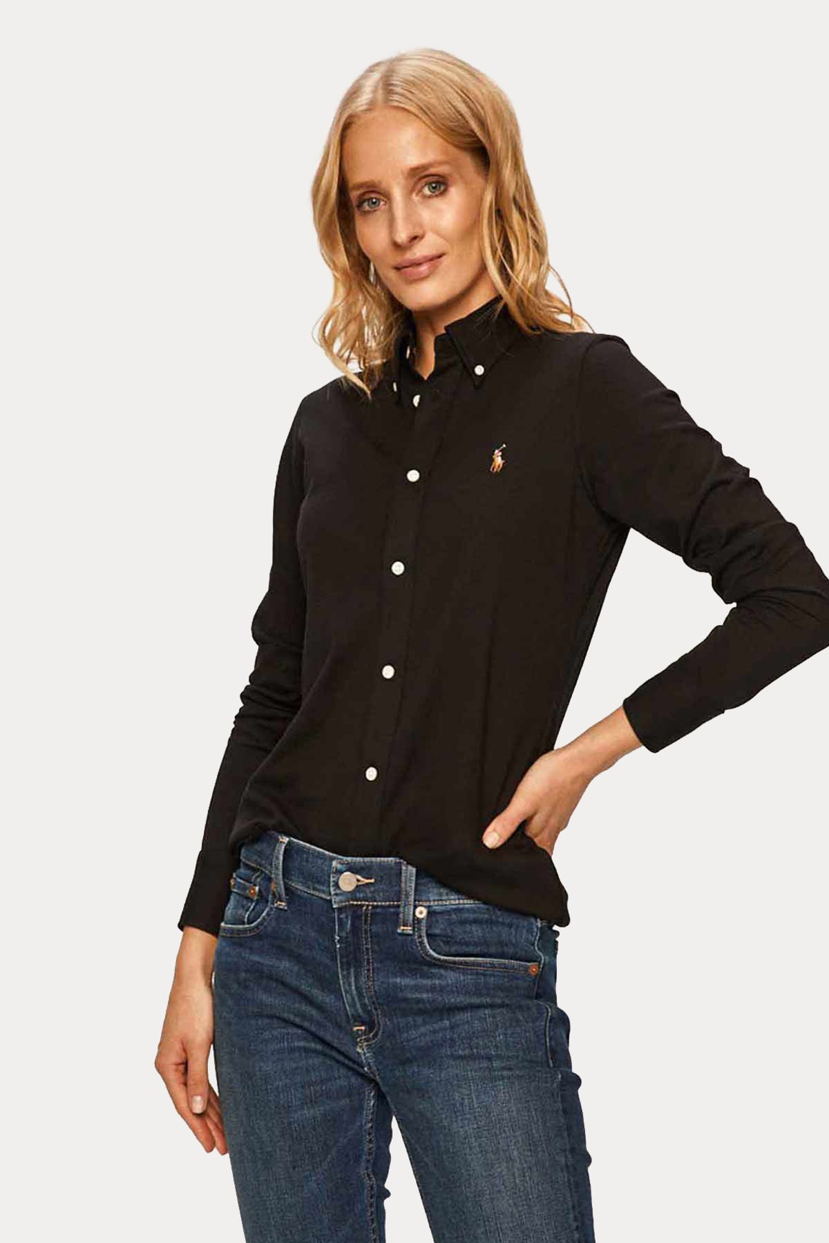 Polo Ralph Lauren Custom Fit Knit Oxford Gömlek