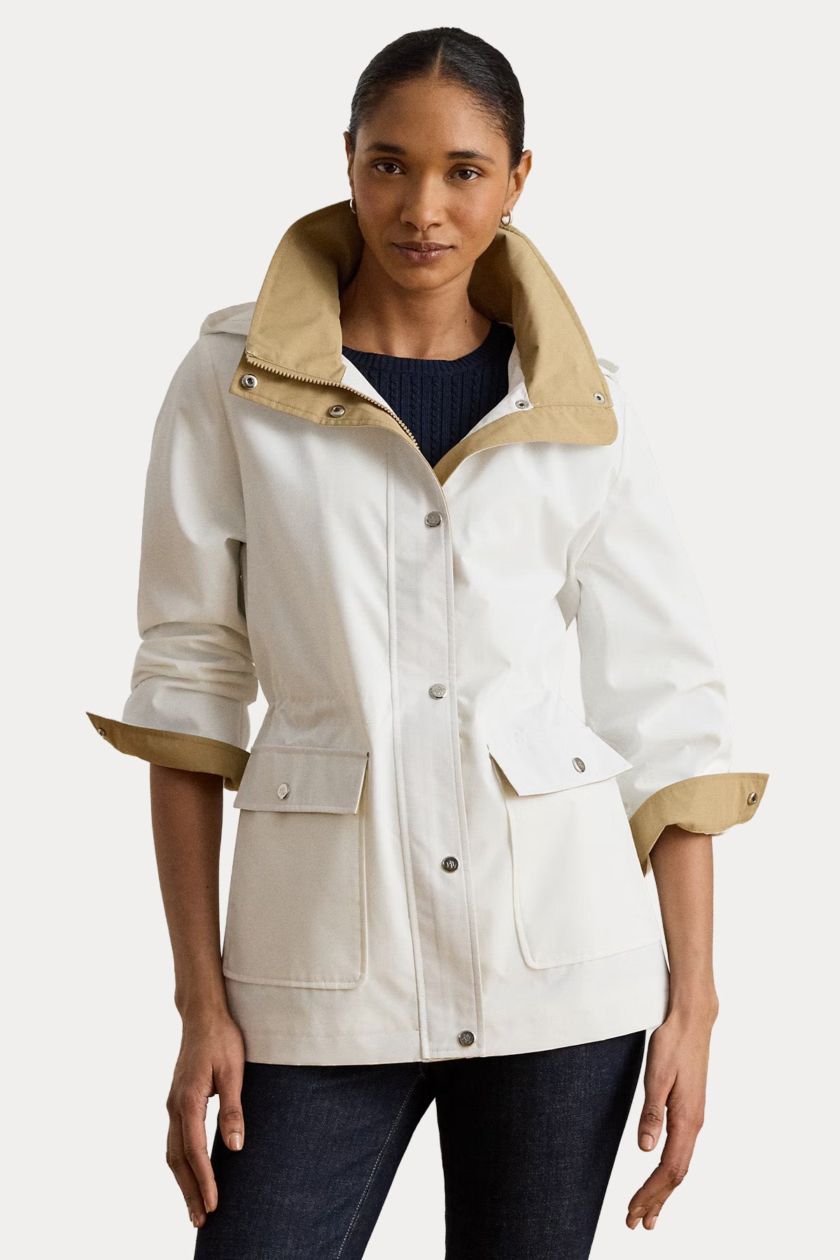 Polo Ralph Lauren Relaxed Fit Kapüşonlu Trençkot