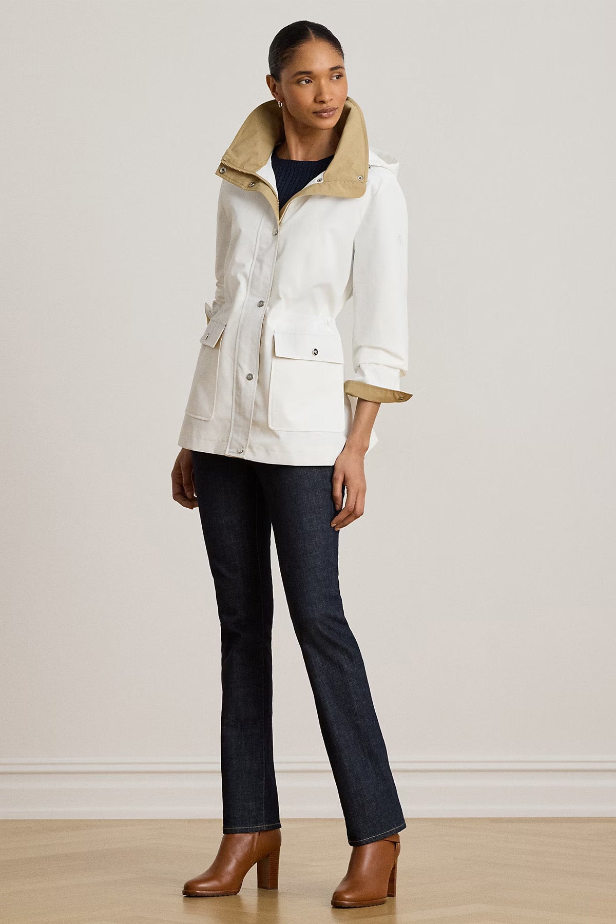 Polo Ralph Lauren Relaxed Fit Kapüşonlu Trençkot