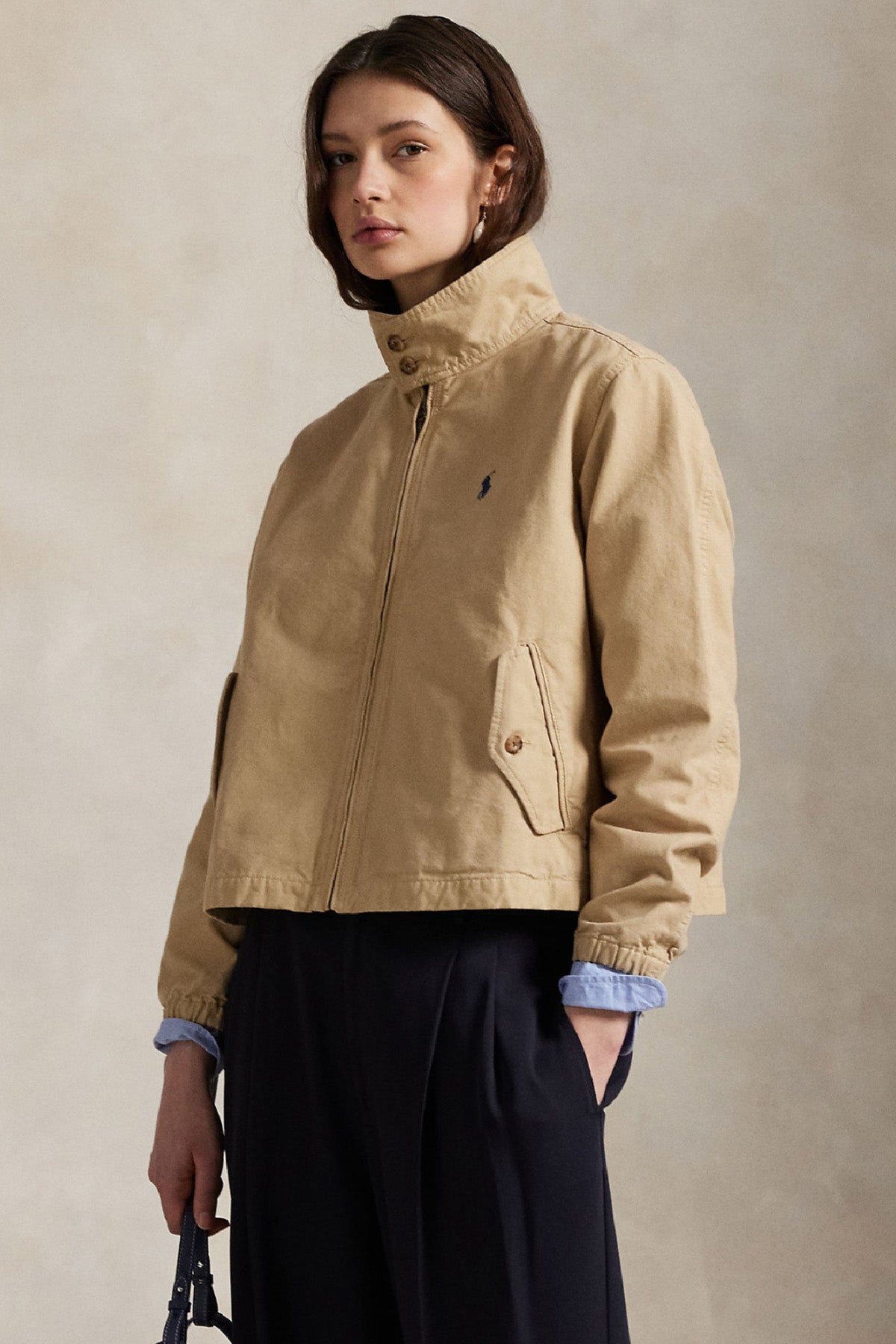 Polo Ralph Lauren Dik Yaka Pony Logolu Ceket