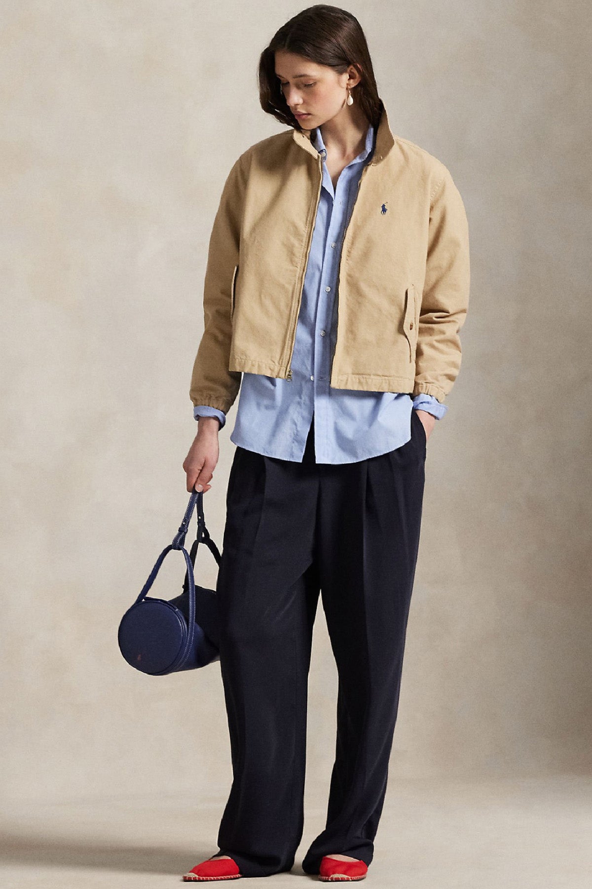 Polo Ralph Lauren Dik Yaka Pony Logolu Ceket