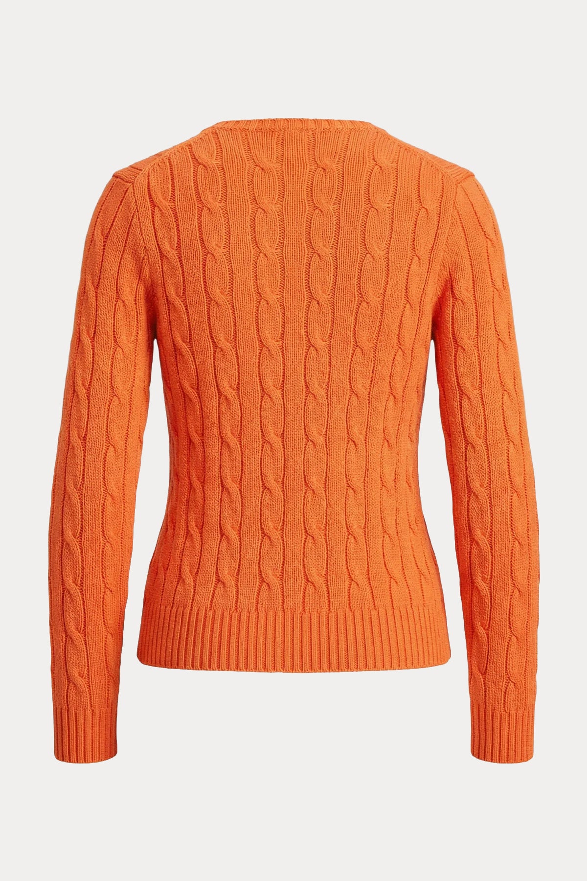 Polo Ralph Lauren Pima Cotton Slim Fit V Yaka Saç Örgü Triko