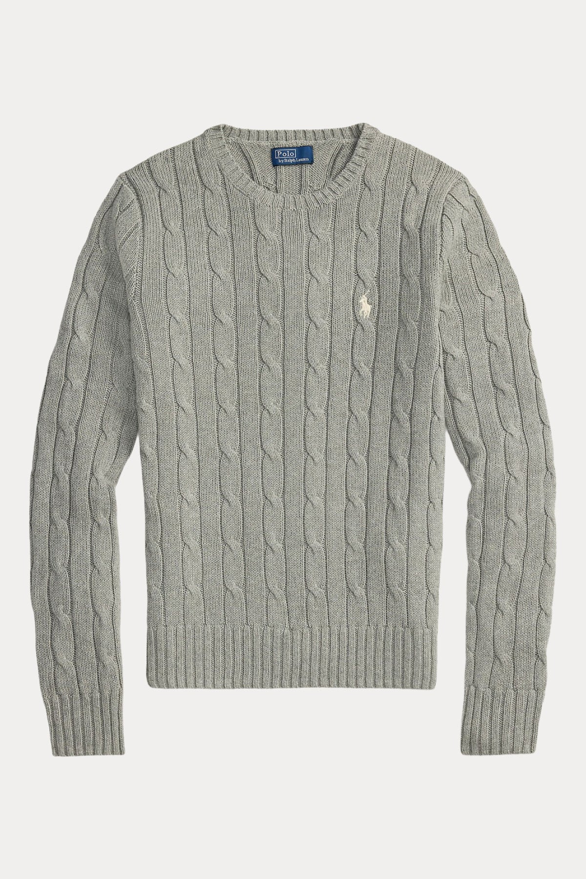 Polo Ralph Lauren Slim Fit Yuvarlak Yaka Saç Örgü Triko