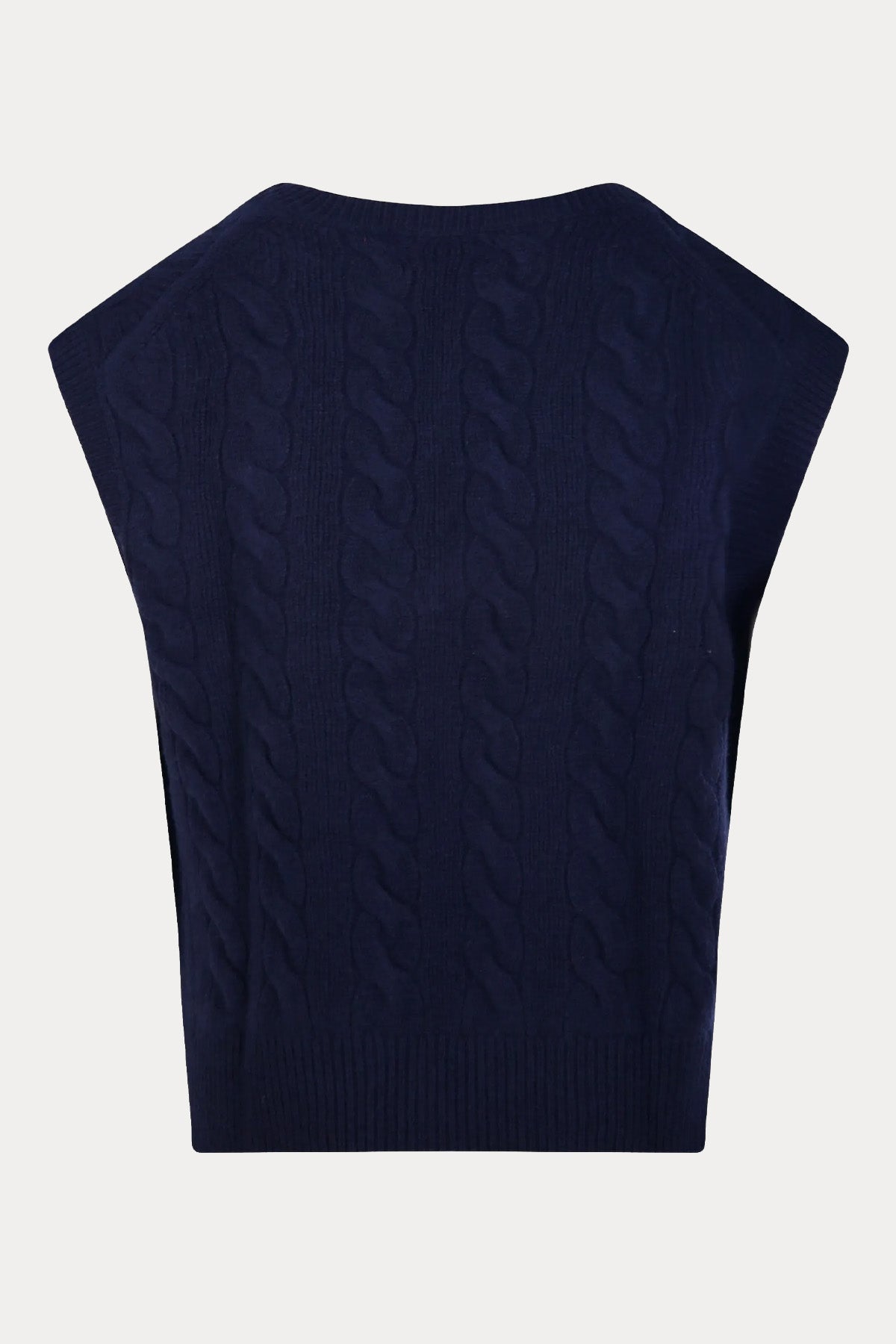 Polo Ralph Lauren Relaxed Fit Saç Örgü Kaşmir Yün Triko