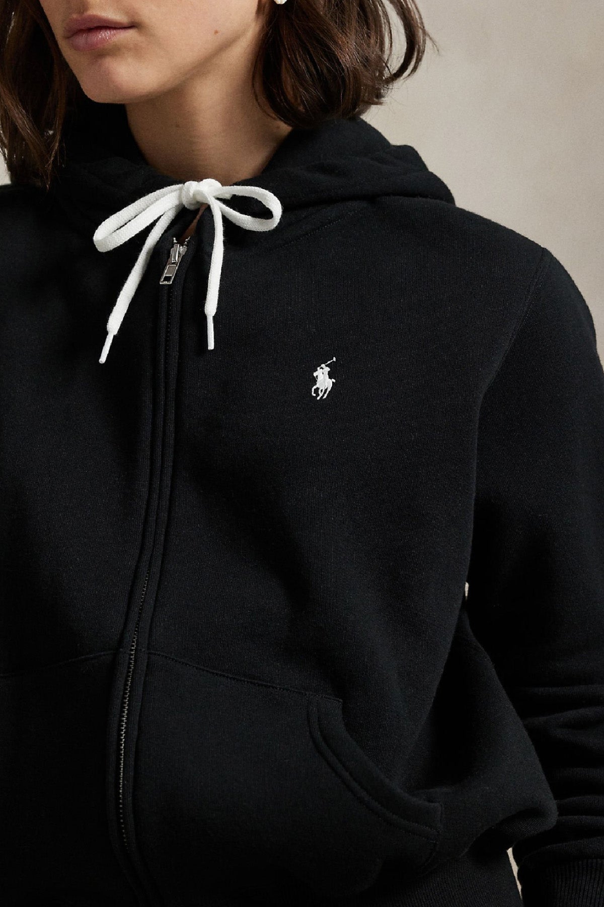 Polo Ralph Lauren Şardonlu Kapüşonlu Sweatshirt Ceket