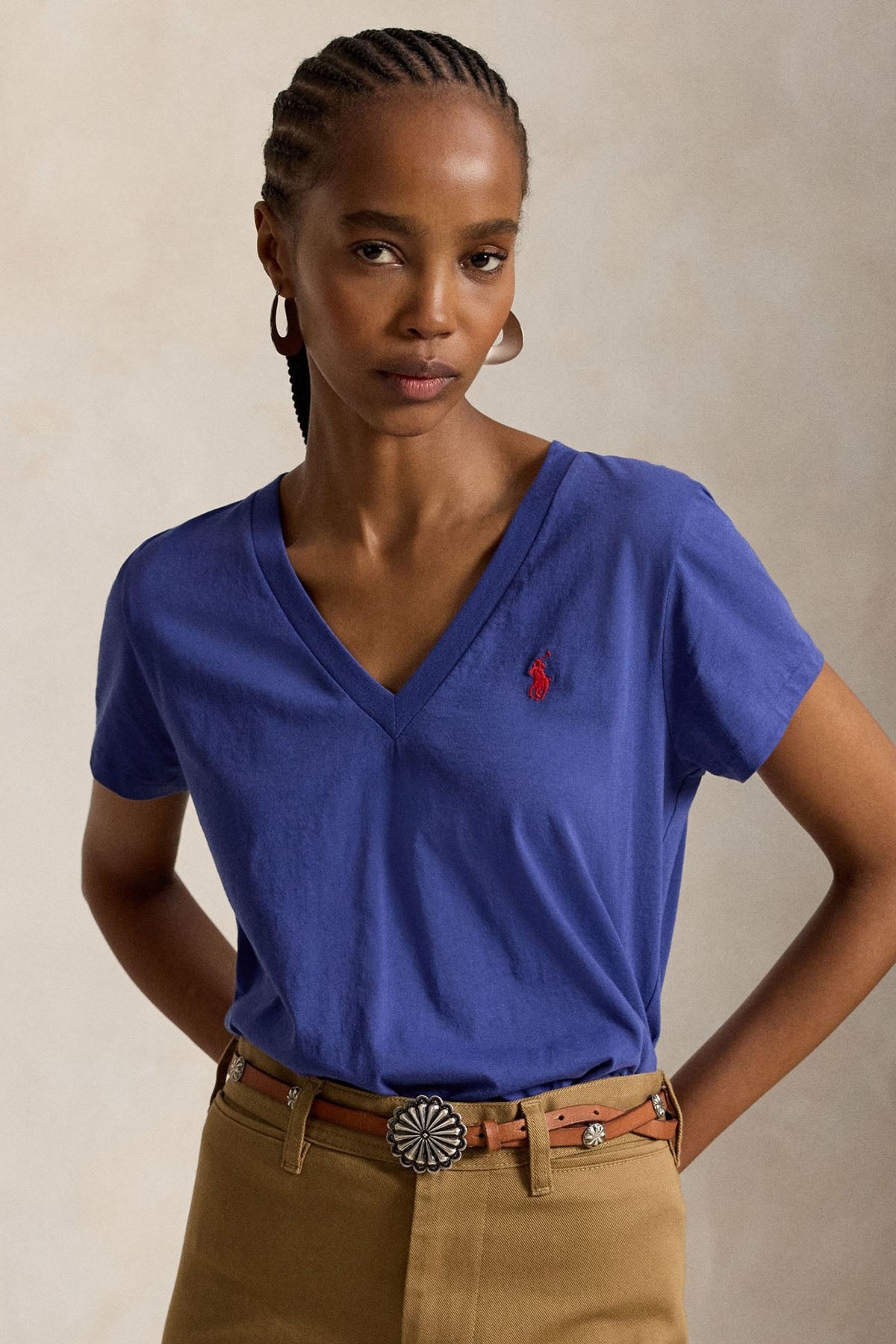 Polo Ralph Lauren Regular Fit V Yaka T-shirt