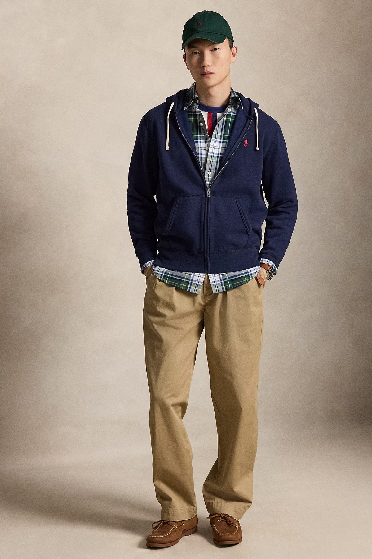 Polo Ralph Lauren Fermuarlı Kapüşonlu Sweatshirt Ceket