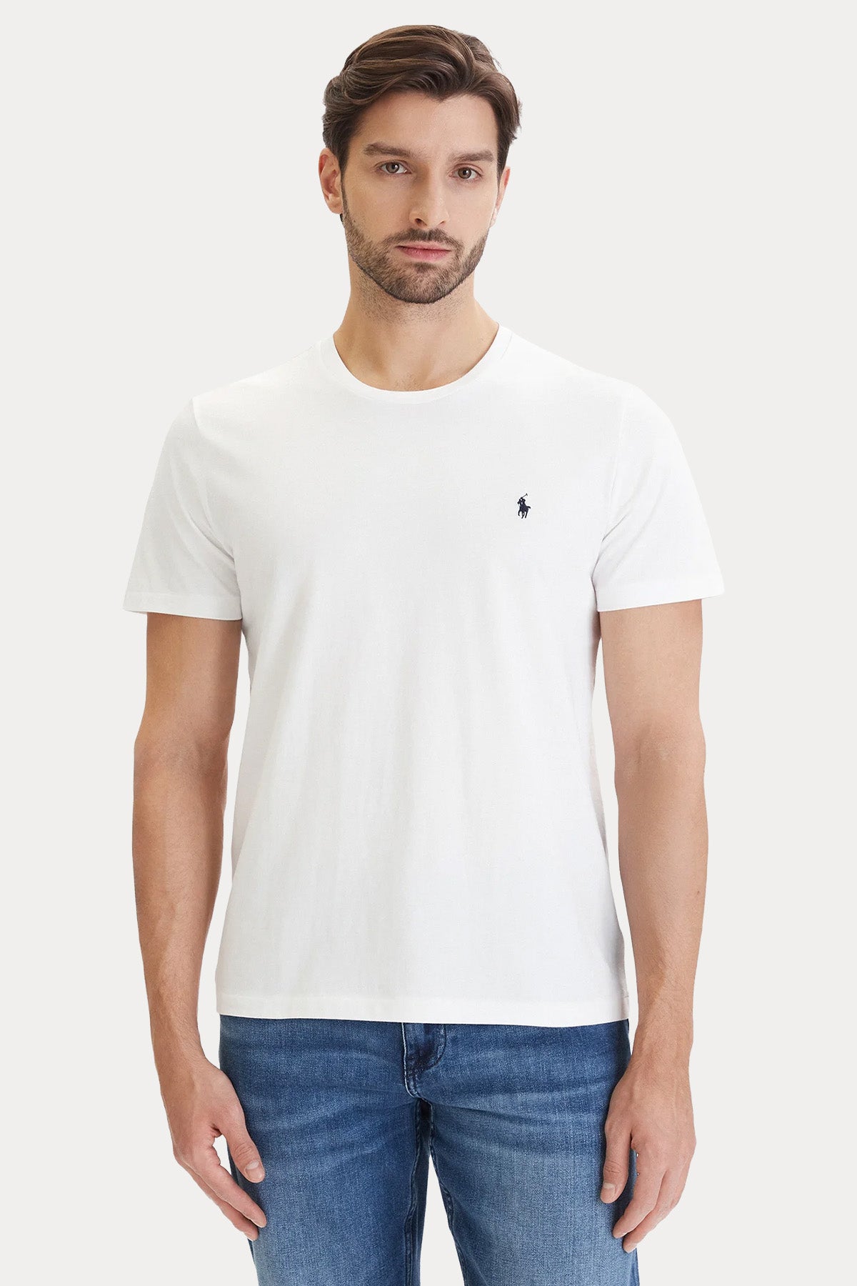 Polo Ralph Lauren Yuvarlak Yaka Logolu T-shirt