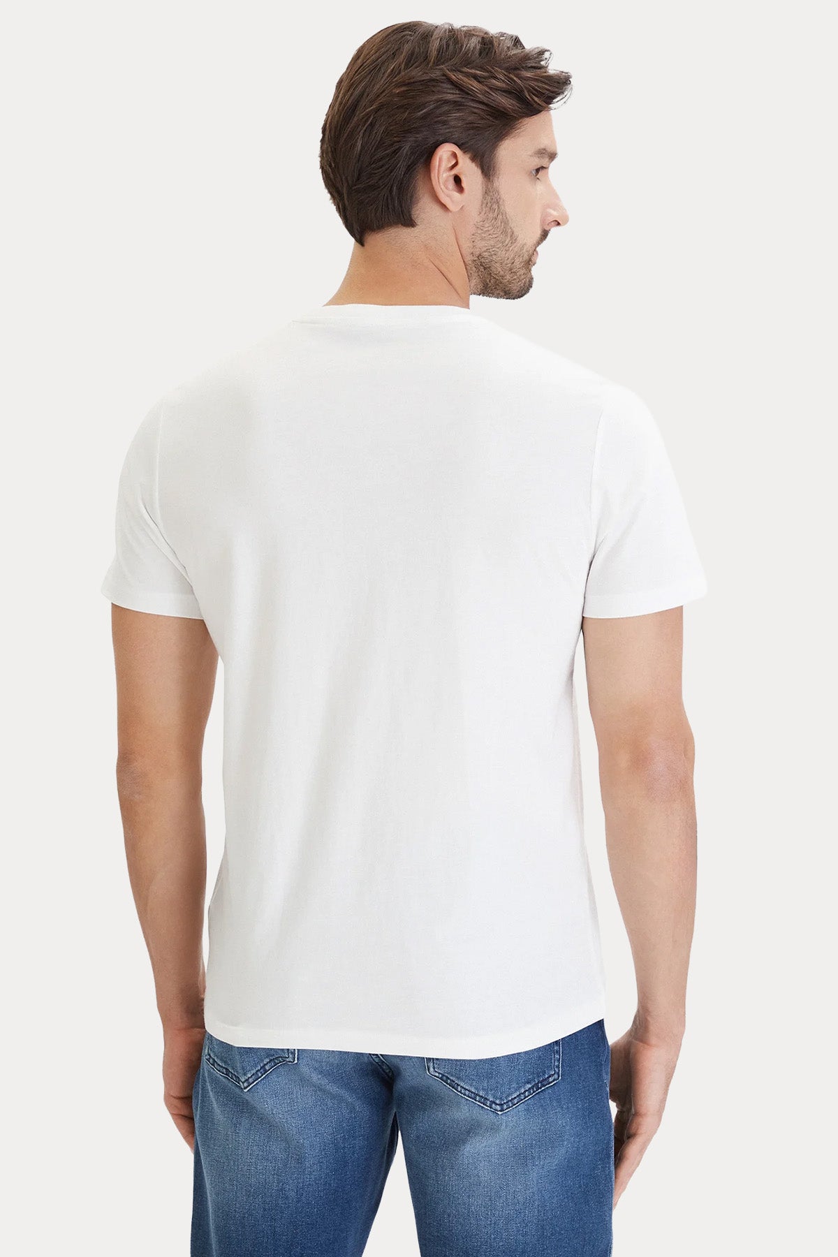 Polo Ralph Lauren Yuvarlak Yaka Logolu T-shirt