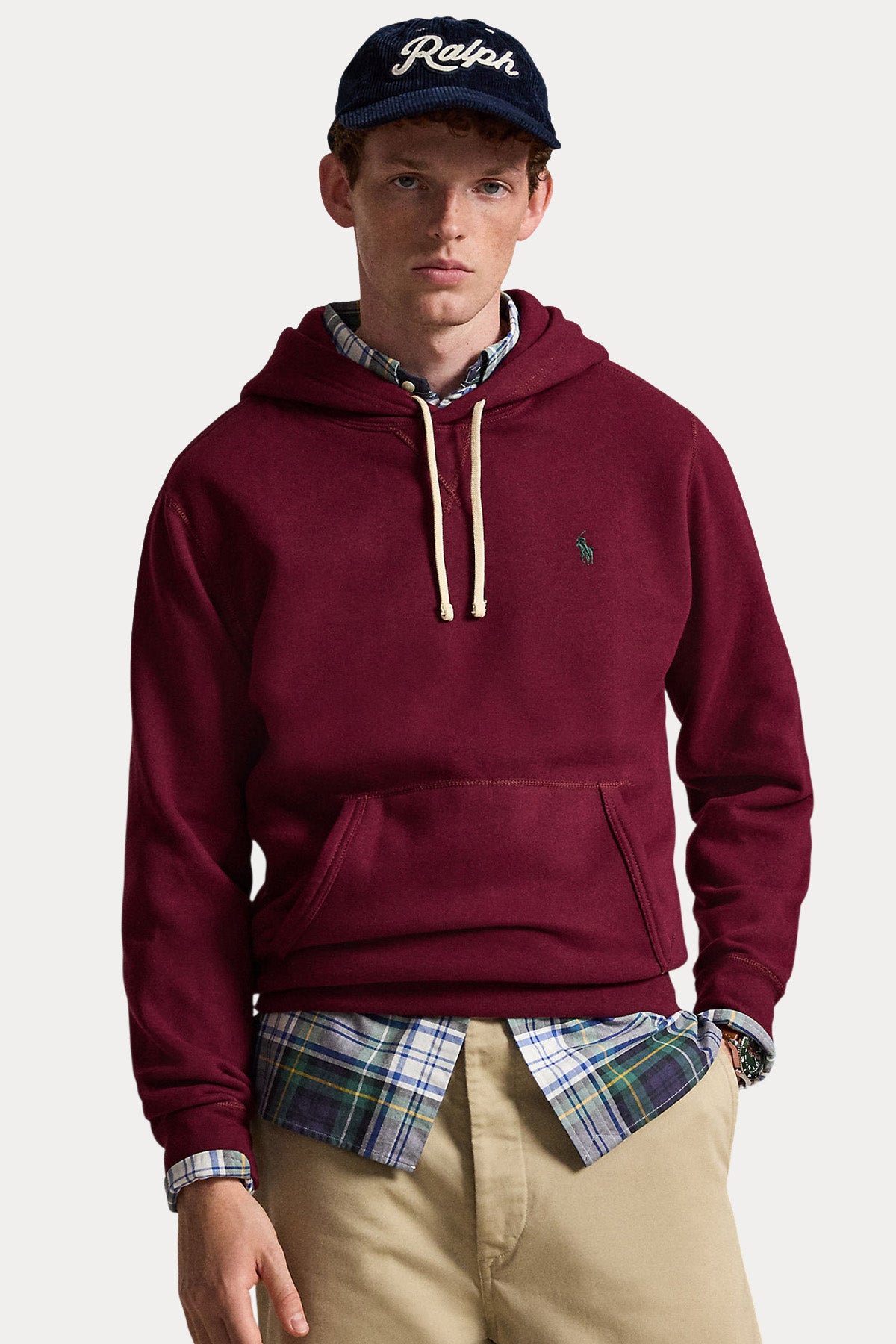 Polo Ralph Lauren Şardonlu Kapüşonlu Sweatshirt
