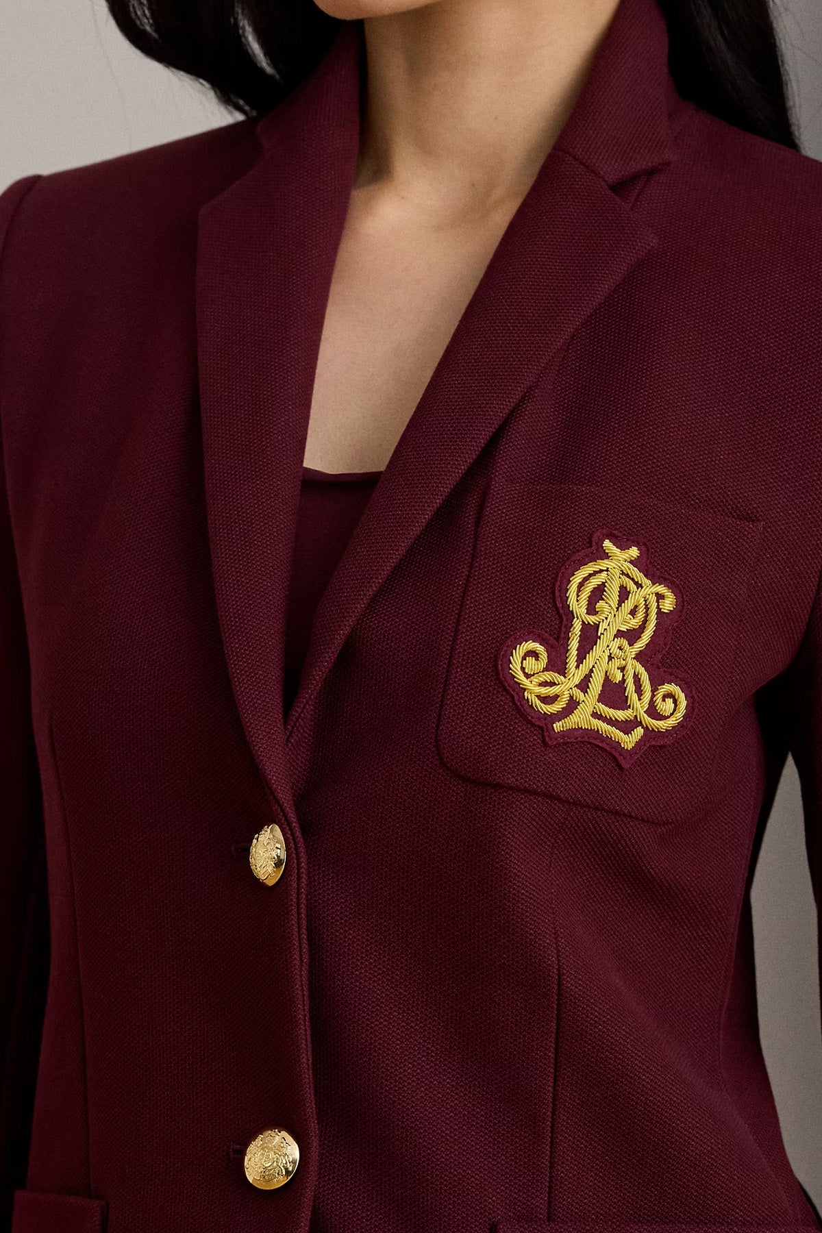 Polo Ralph Lauren Slim Fit Nakış Logolu Spor Cepli Blazer Ceket
