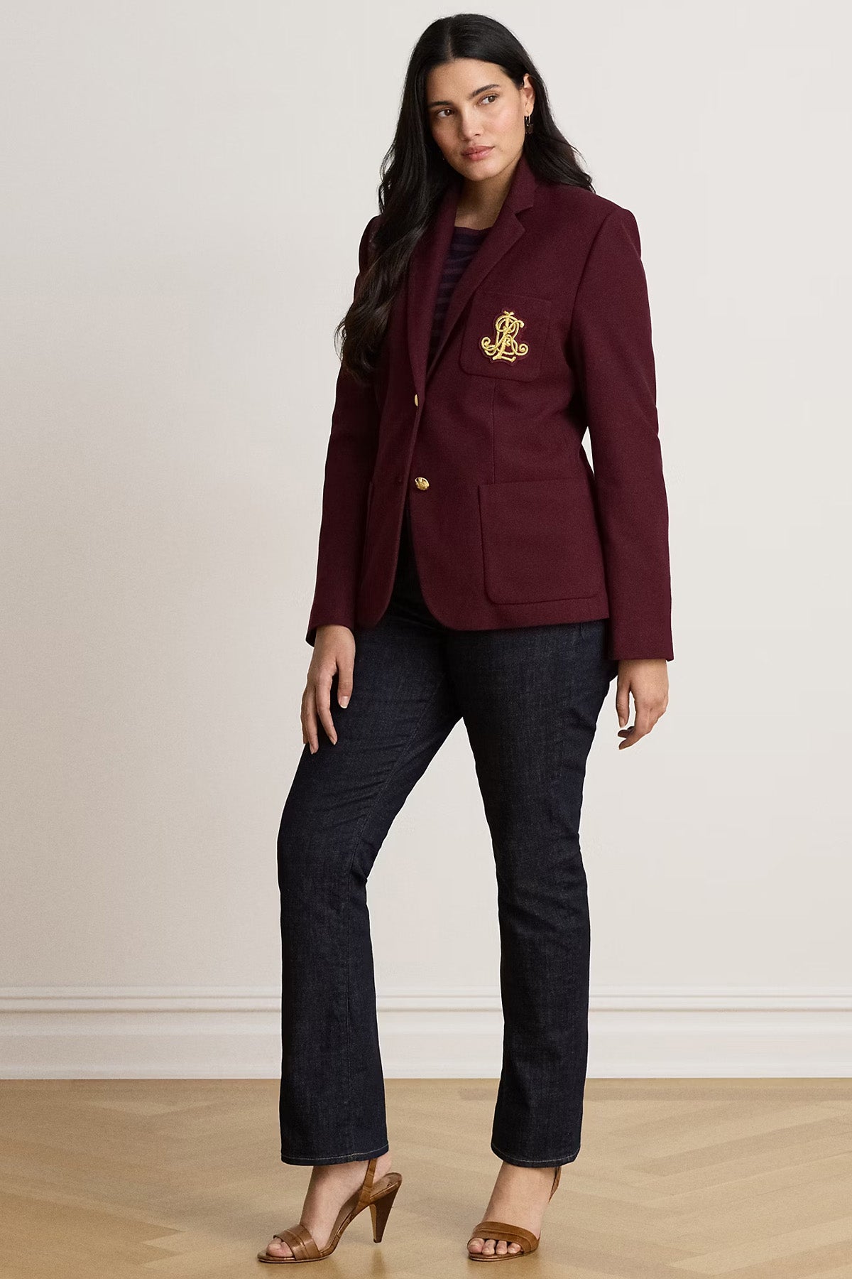 Polo Ralph Lauren Slim Fit Nakış Logolu Spor Cepli Blazer Ceket