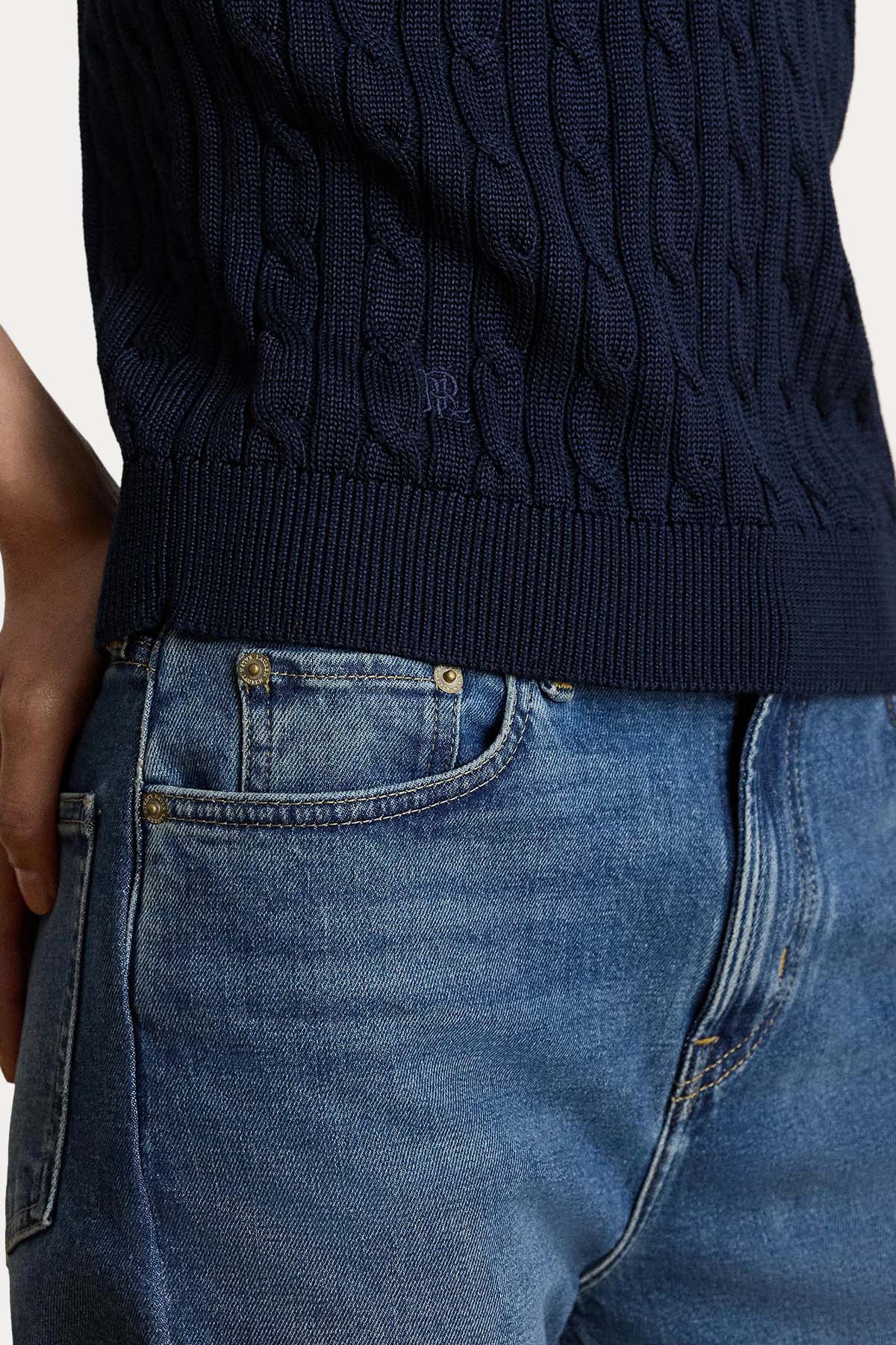Polo Ralph Lauren Polo Yaka Saç Örgü Triko