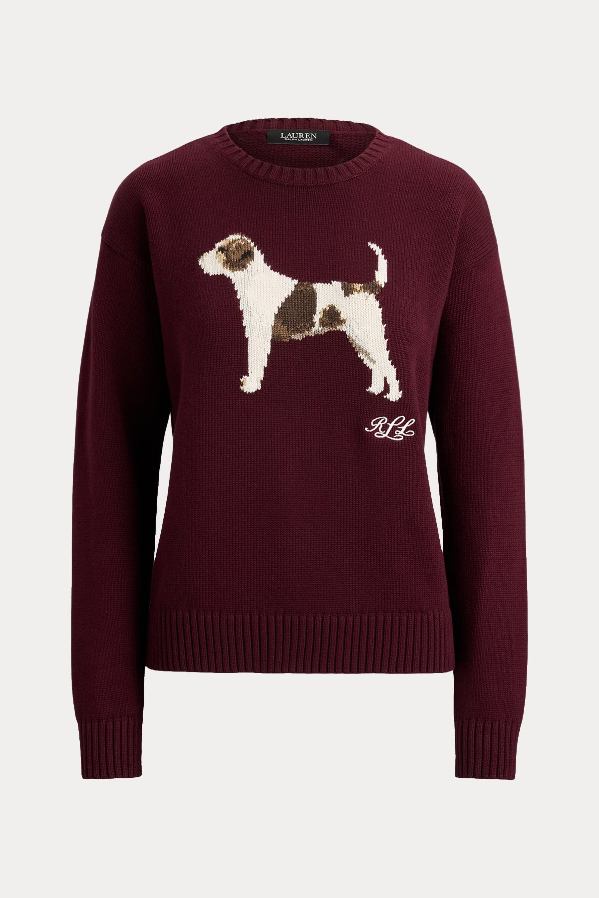 Polo Ralph Lauren Relaxed Fit Evcil Hayvan Temalı Örgü Triko
