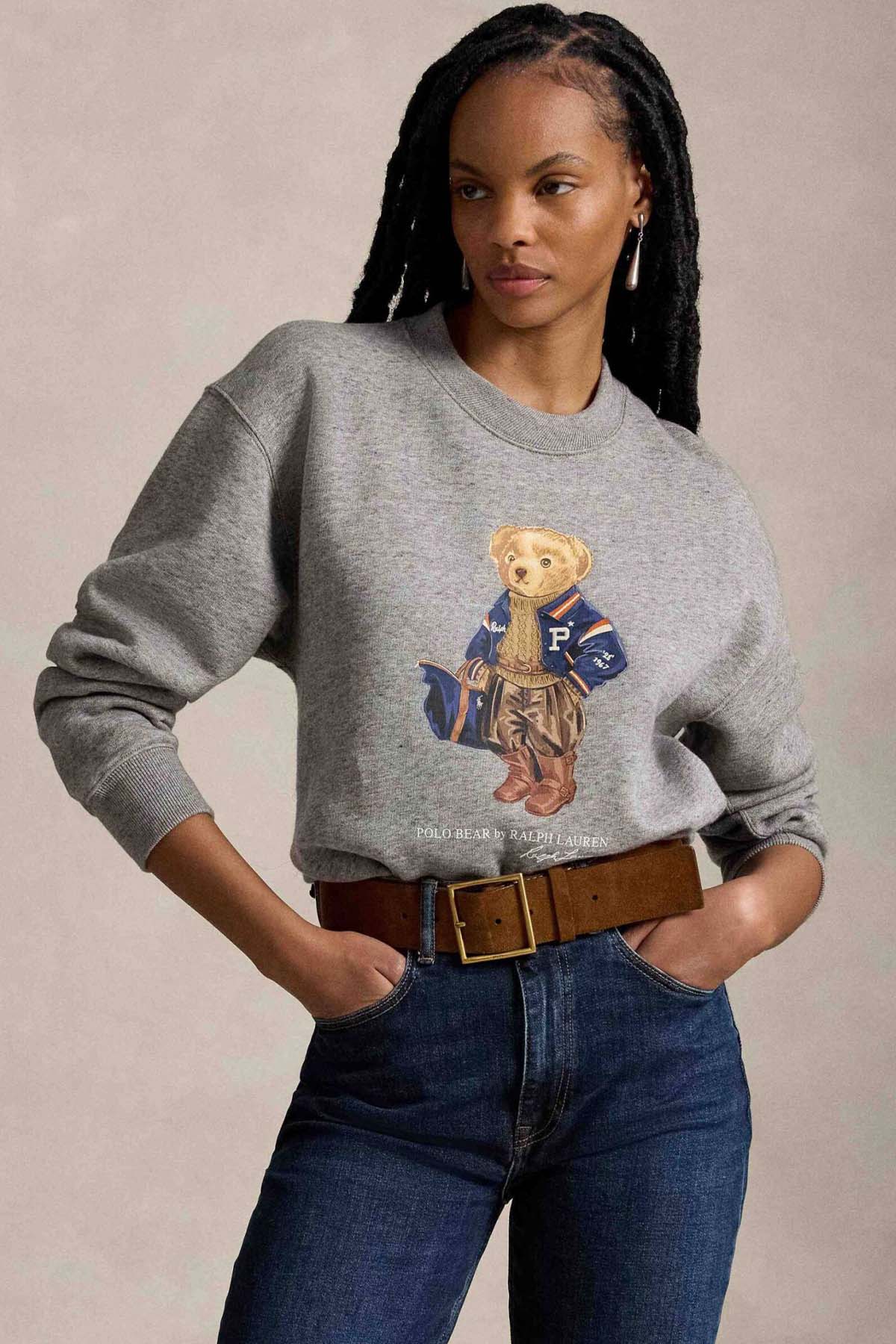 Polo Ralph Lauren Relaxed Fit Polo Bear Sweatshirt